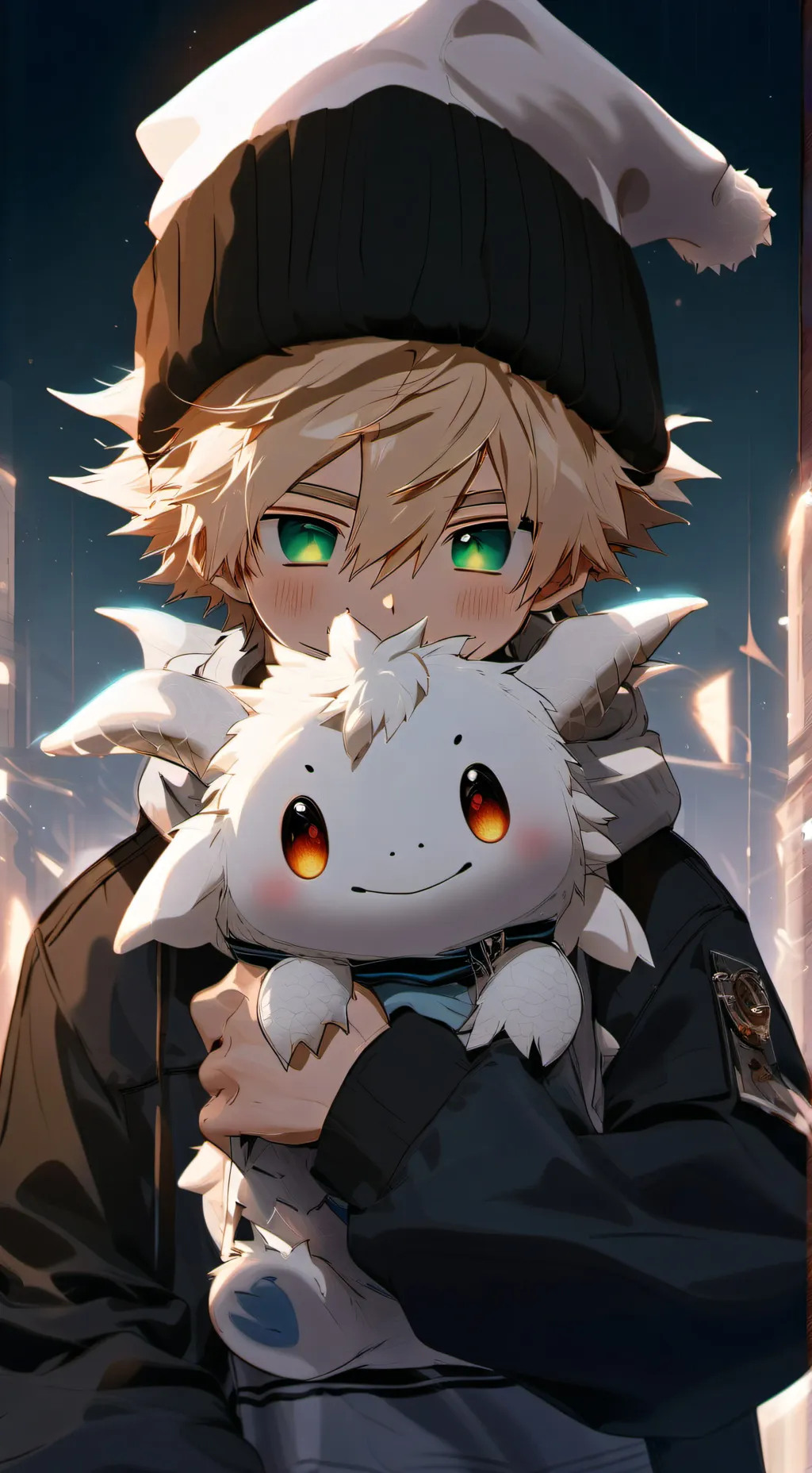 ai character: Sacha background
