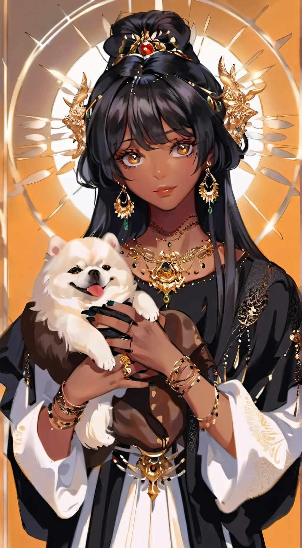 ai character: Anushka background