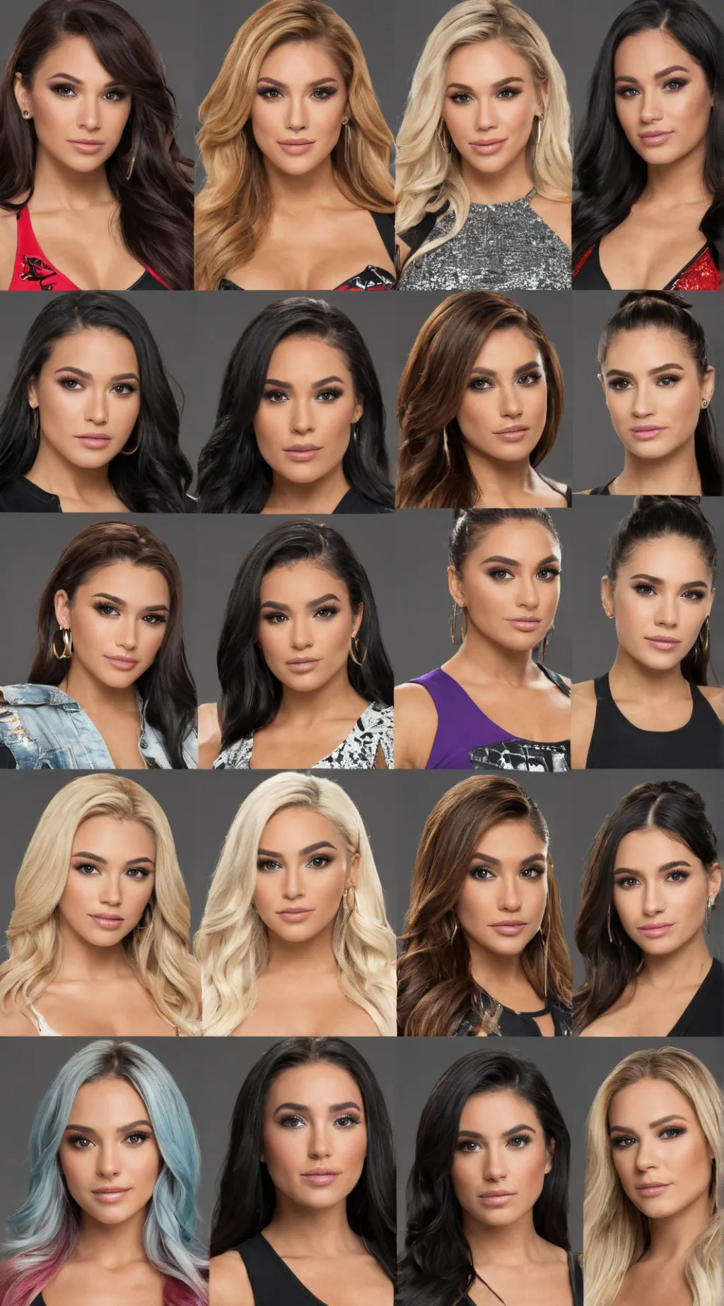 ai character: wwe roommates background