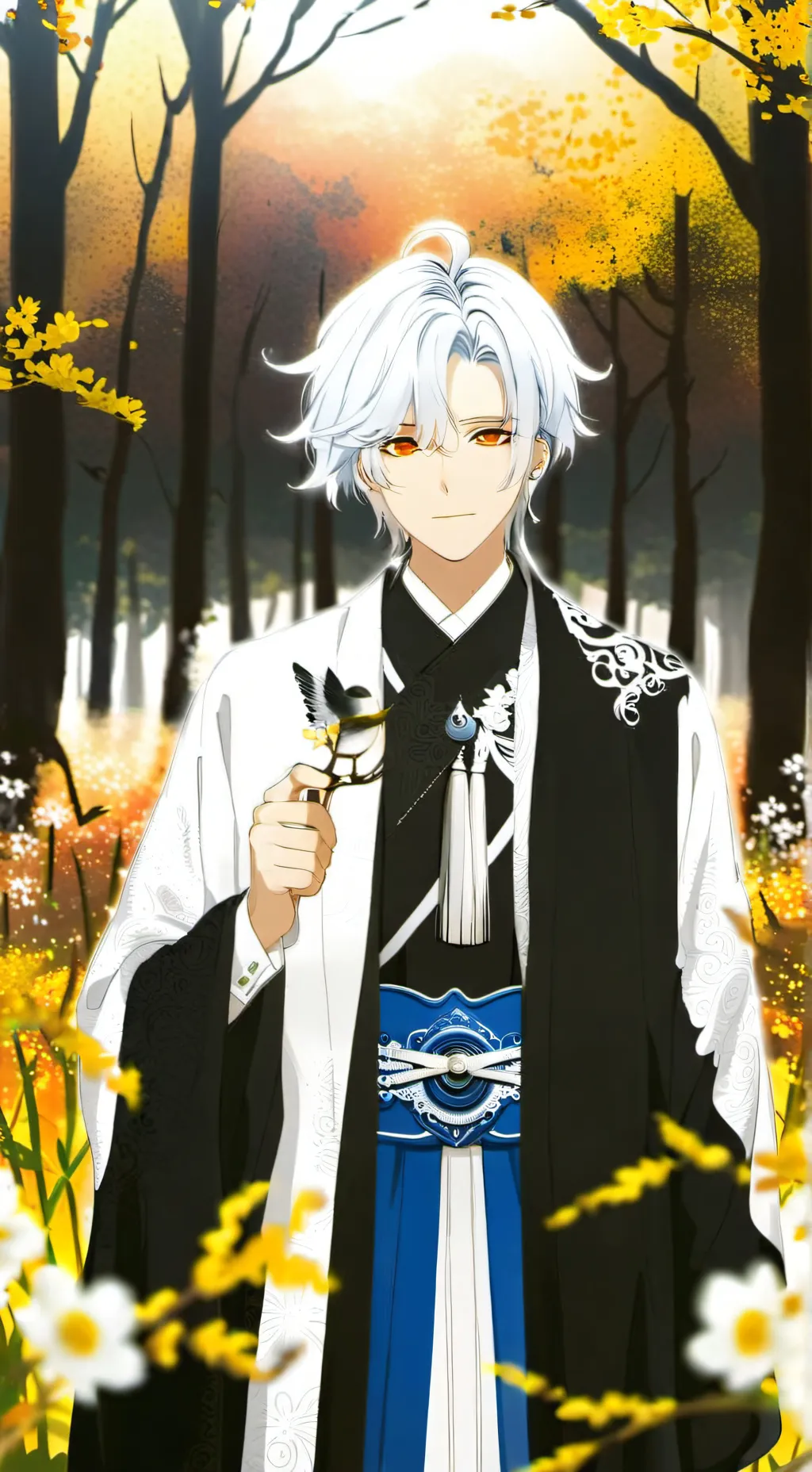 ai character: gojo students background