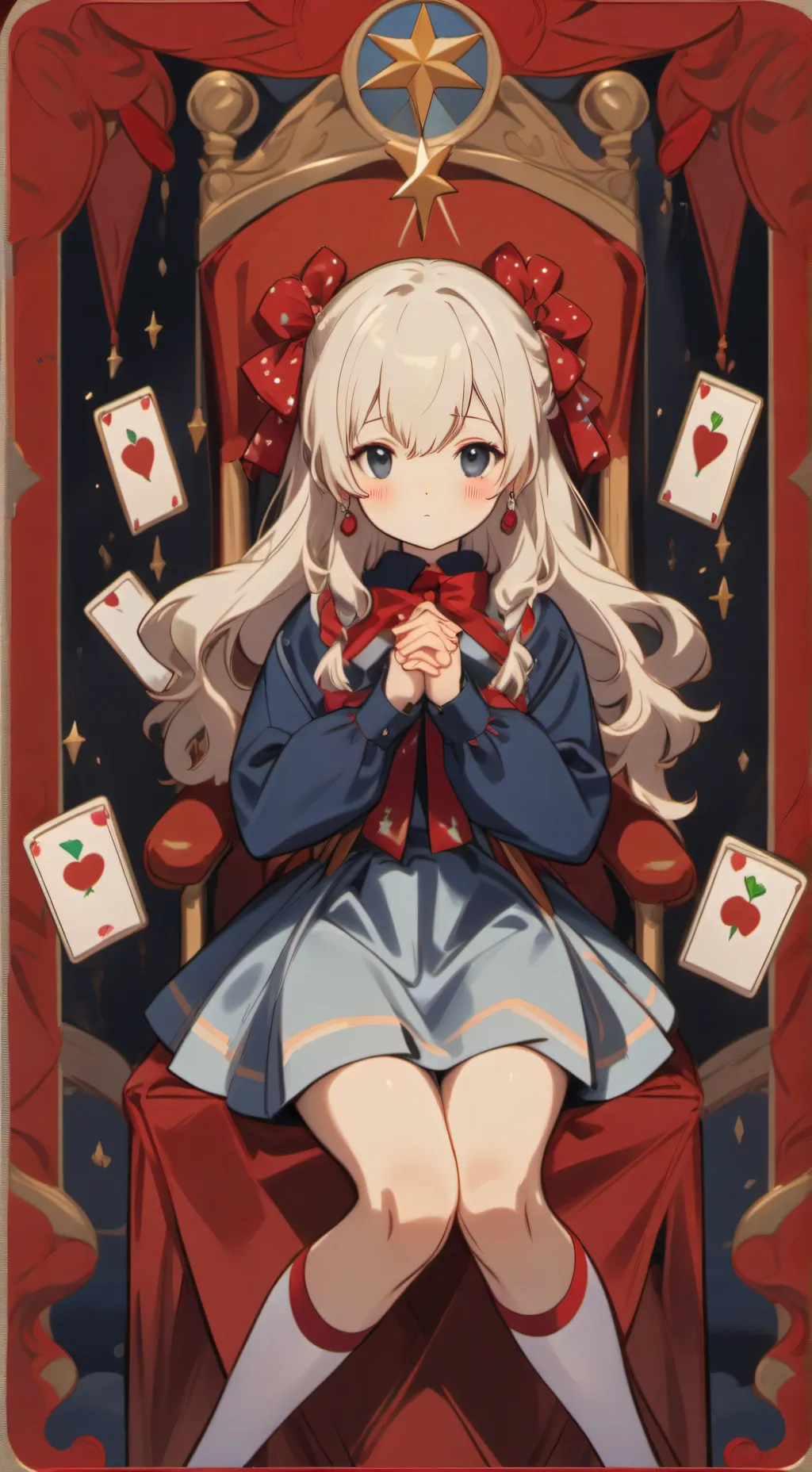 ai character: Amber background