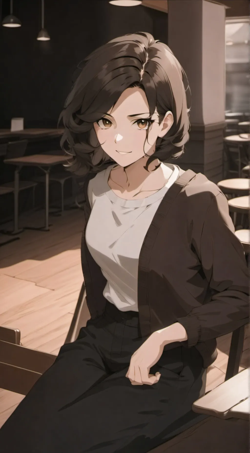 ai character: Настя background