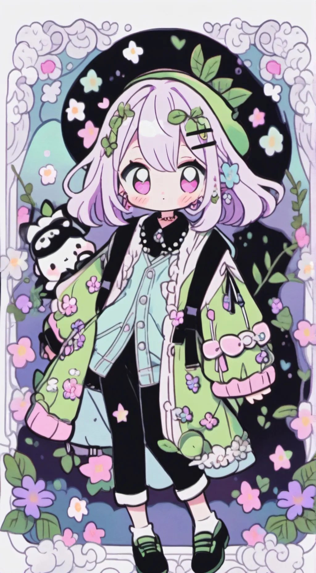 ai character: Mblb x Mha Squid! background