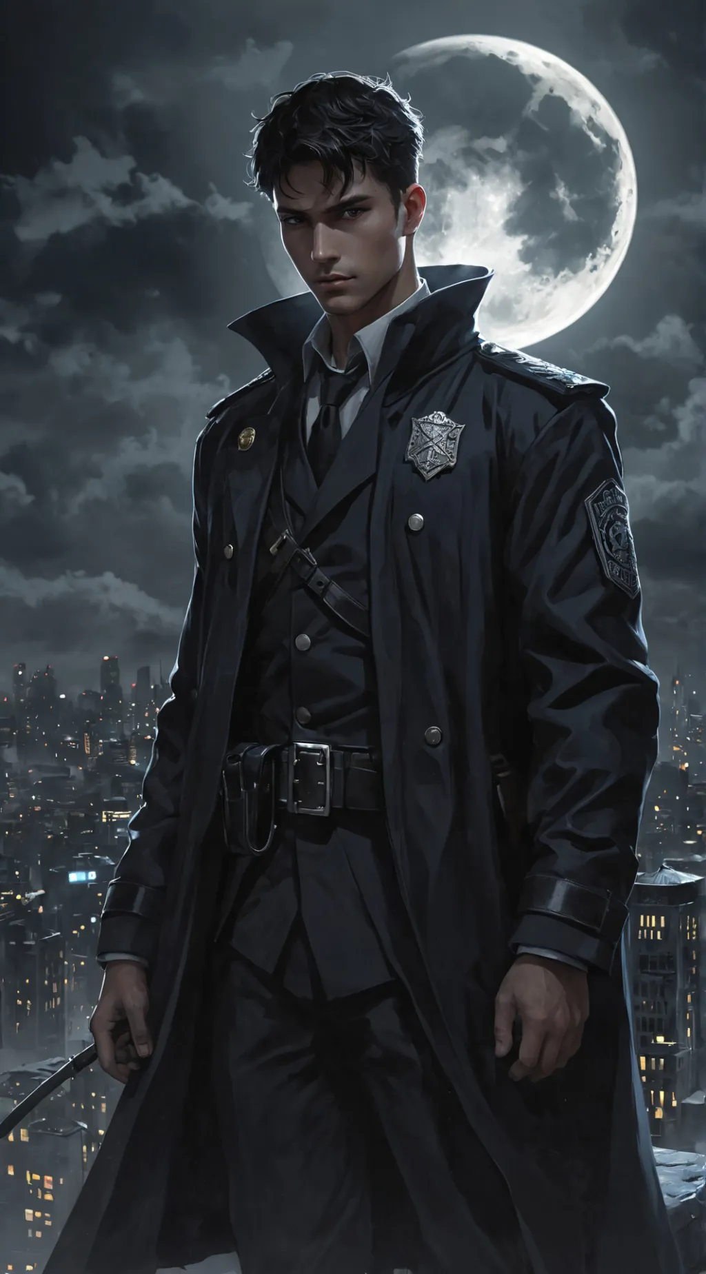ai character: ., background
