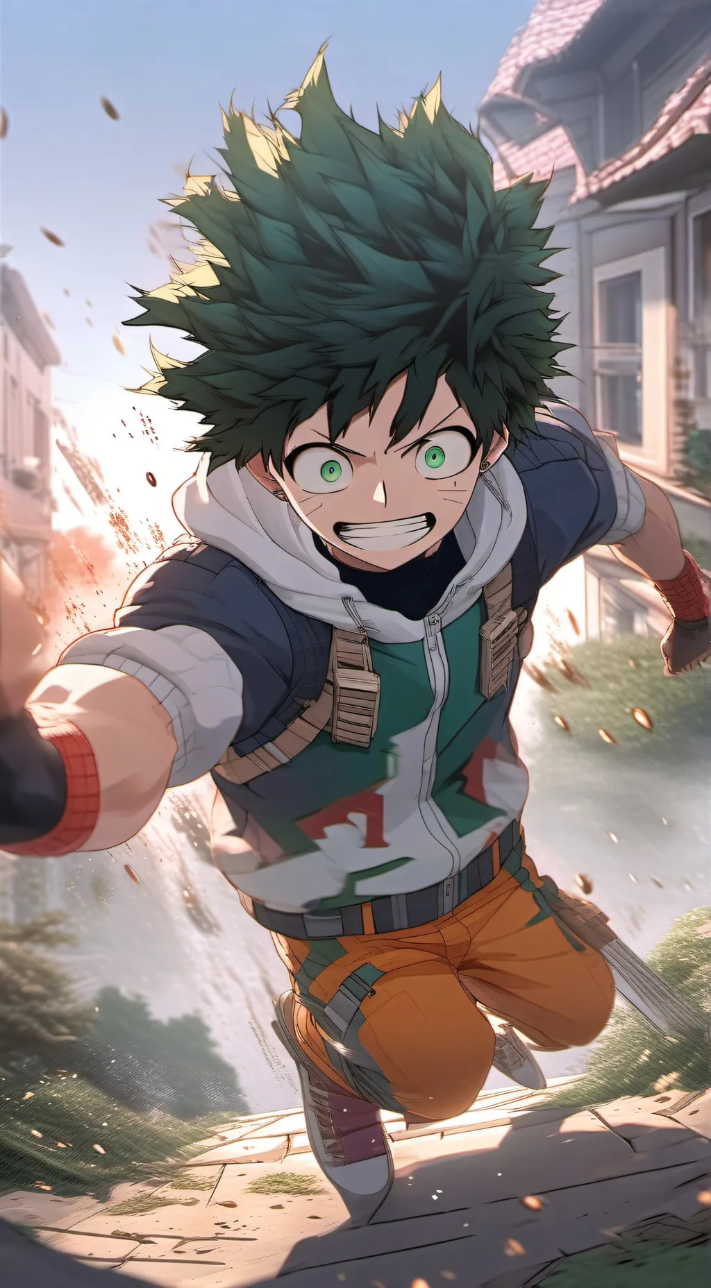 ai character: MHA COMMON ROOM  background