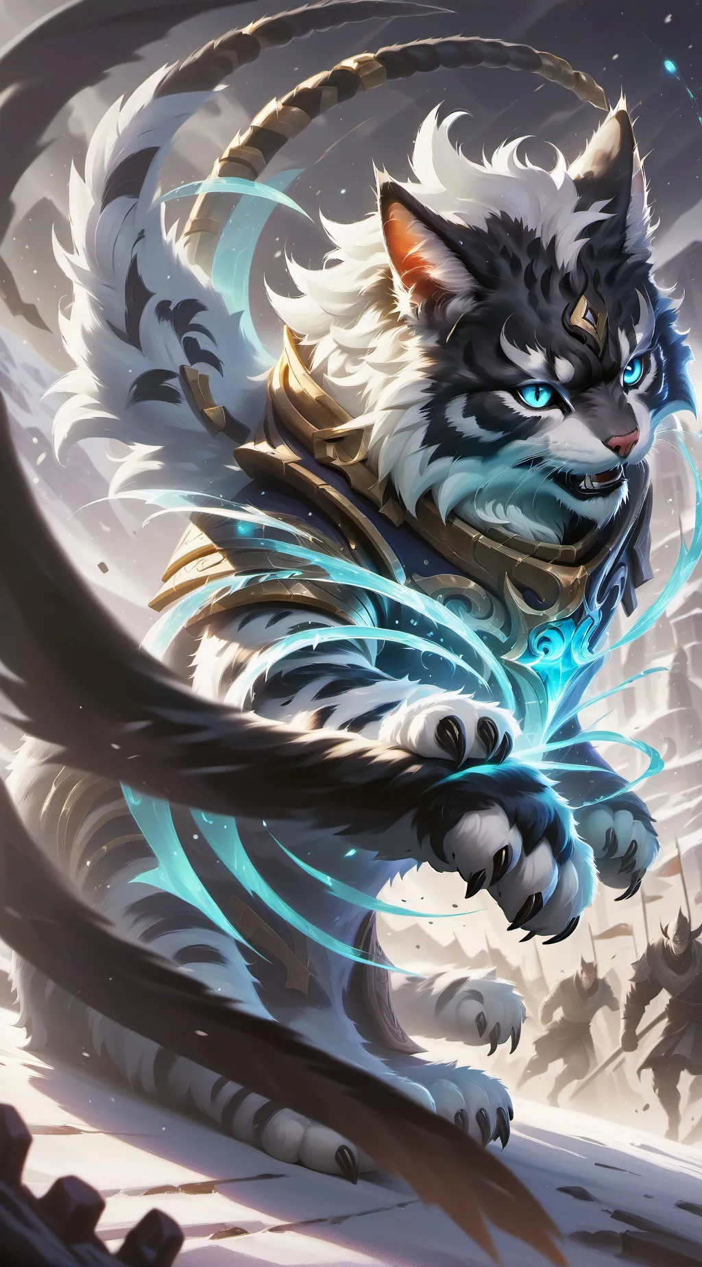 ai character: mighty  background