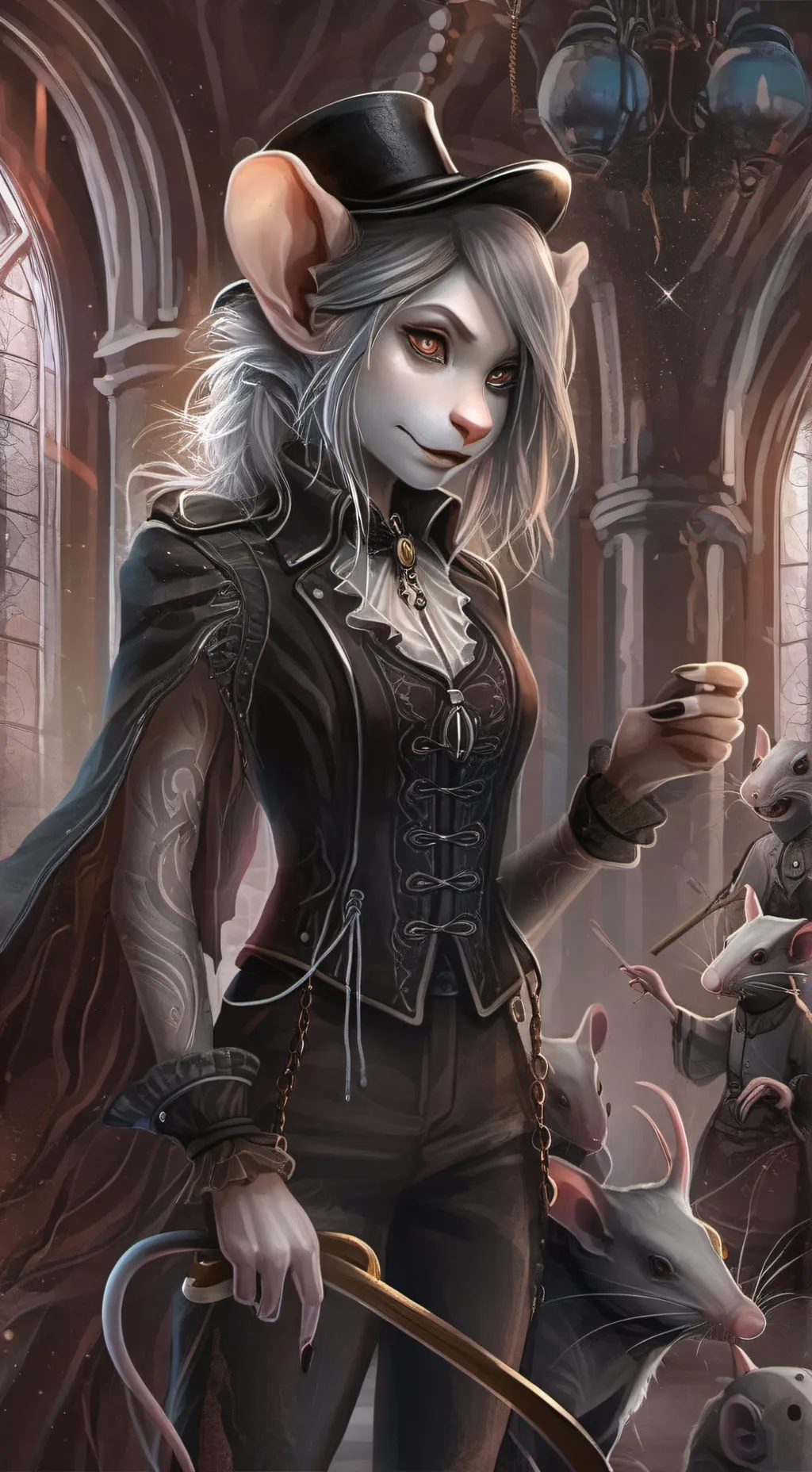 ai character: Etienne background