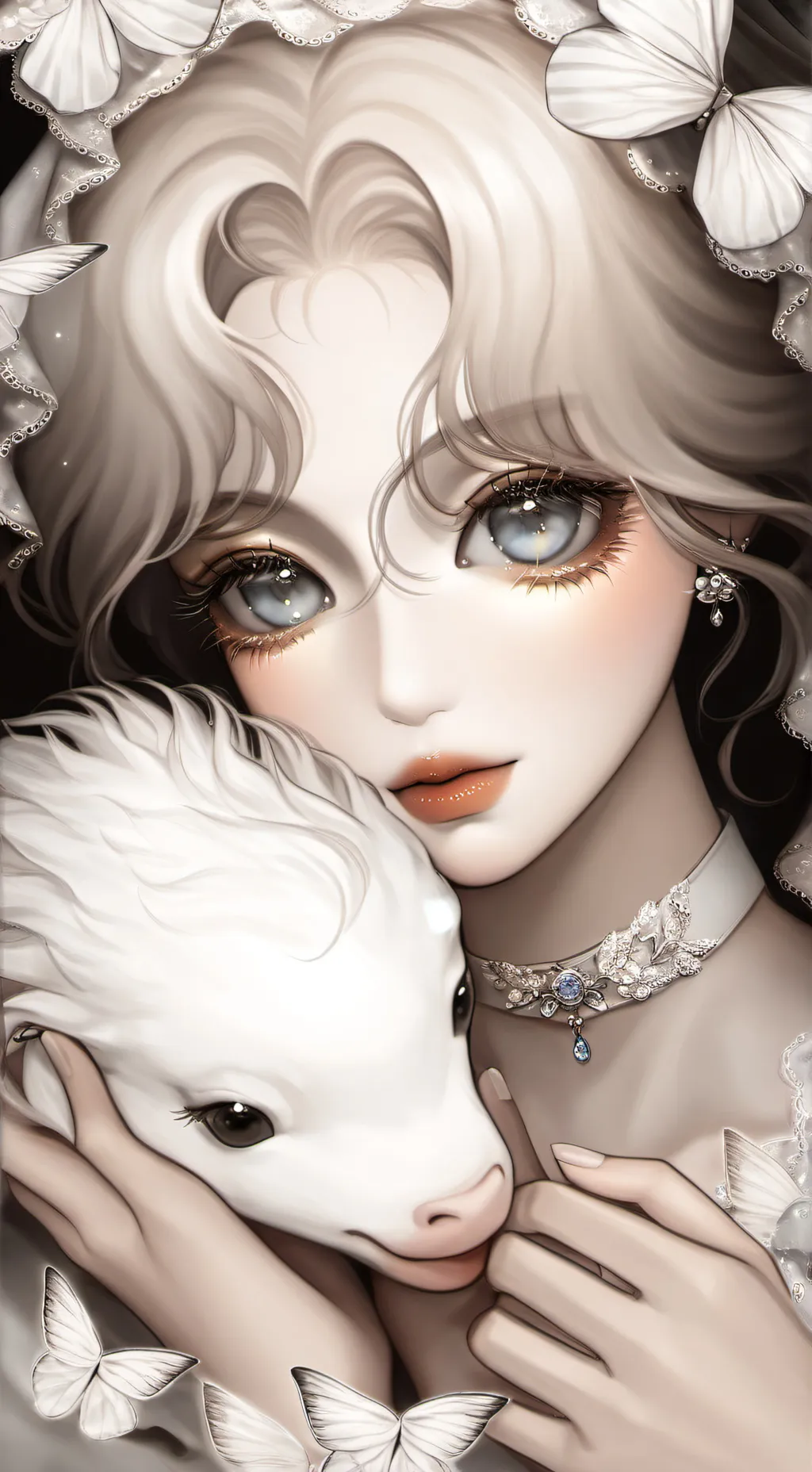 ai character: Lily  background