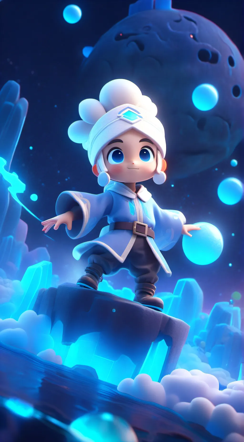 ai character: Анк background