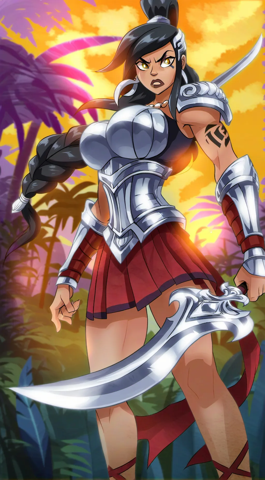 ai character: Sylvie background