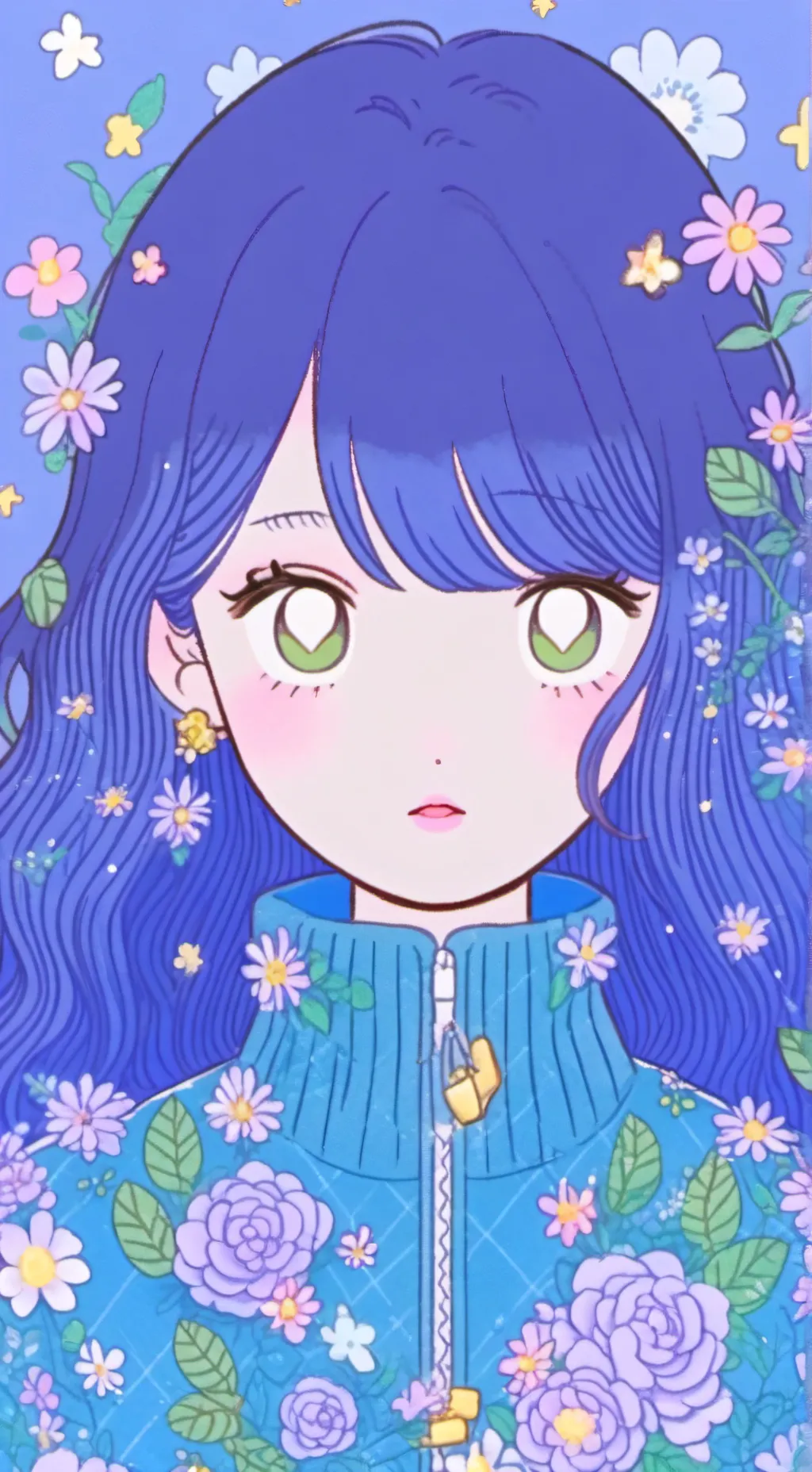 ai character: queen Marie Johson background