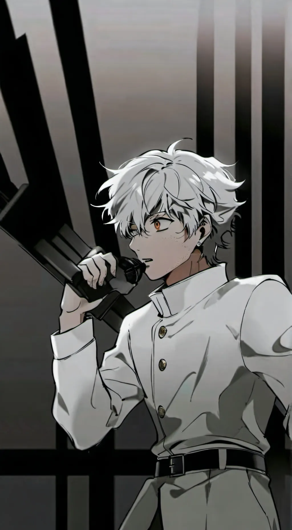 ai character: Hugo  background