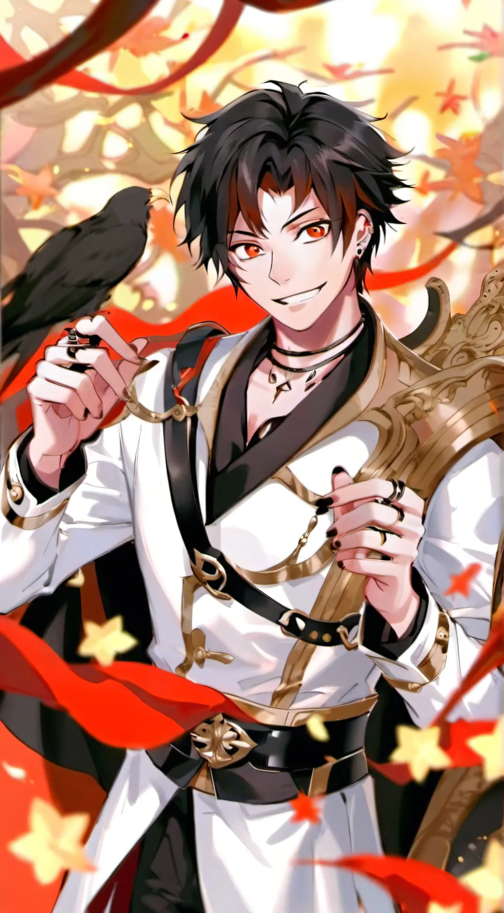 ai character: ★†Mark†★ background