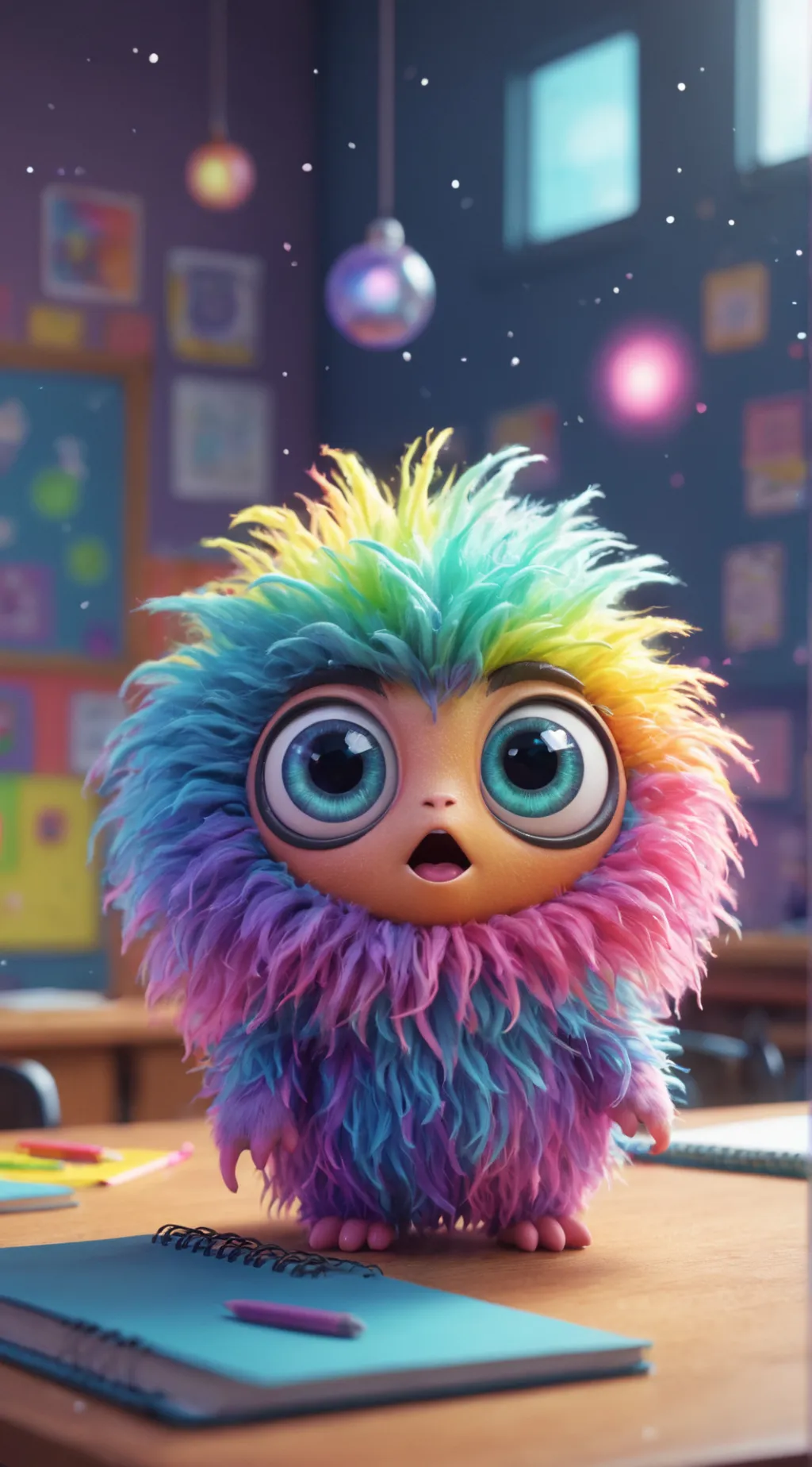 ai character: Lunari background