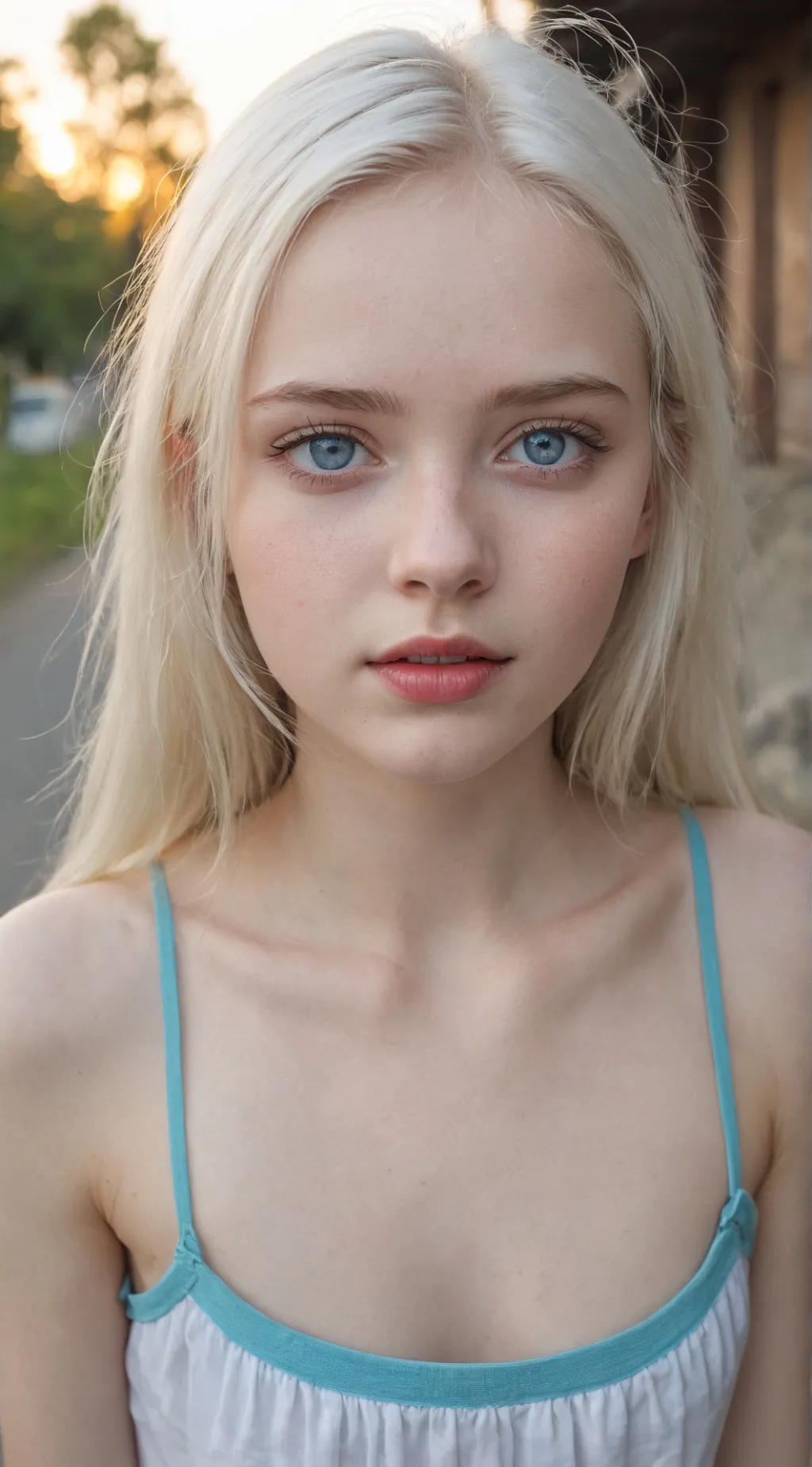 ai character: Amanda  background