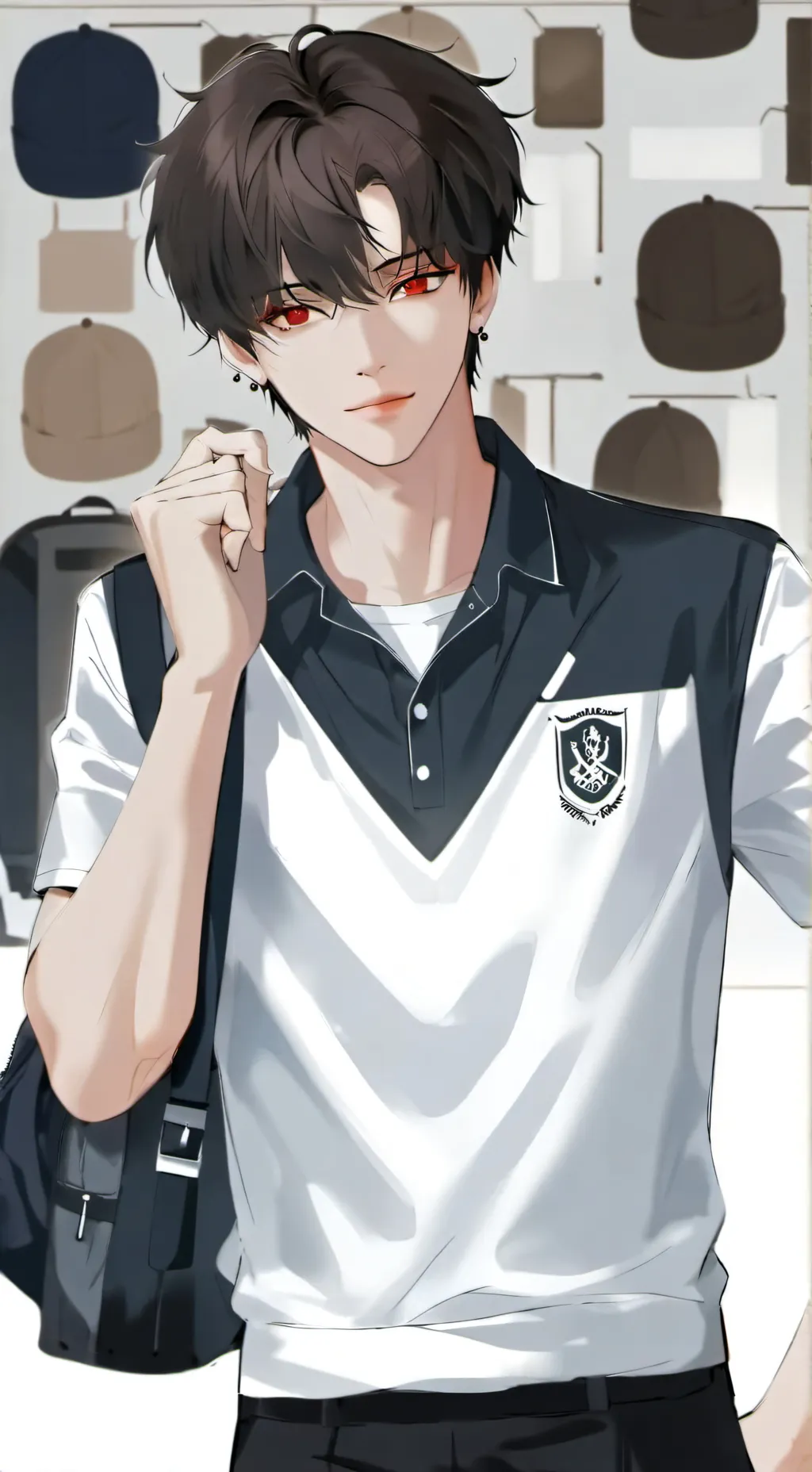 ai character: Alexandre  background