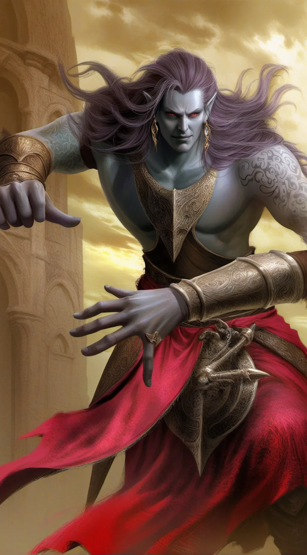 ai character: killer background