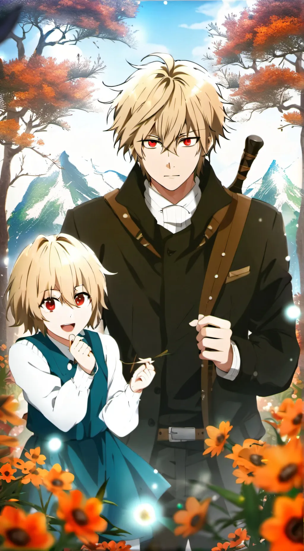 ai character: daddy bakugo background
