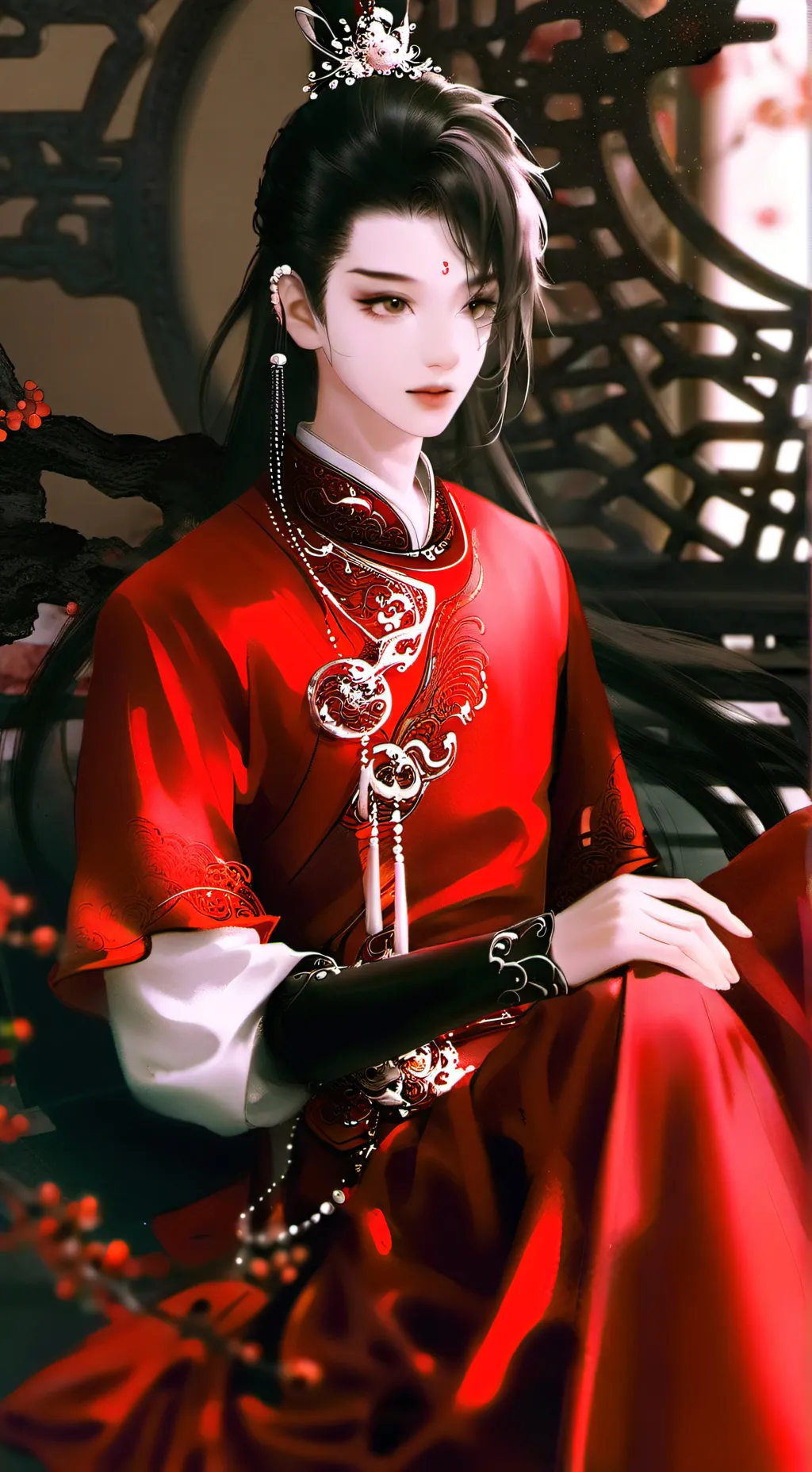 ai character: Yìzé (奕泽) background