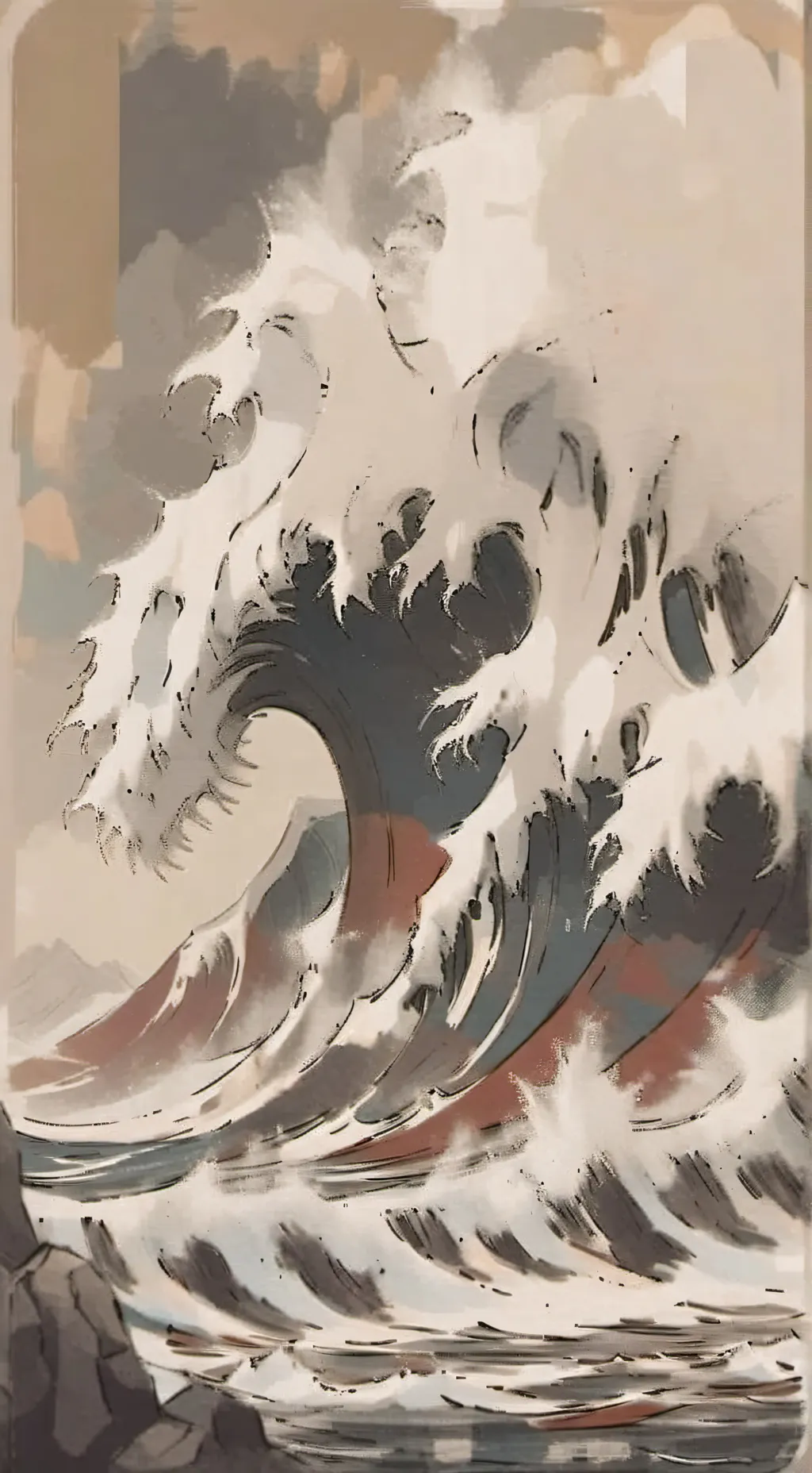 ai character: mha tsunami 🌊  background