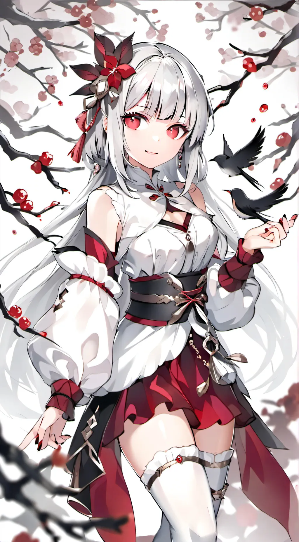 ai character: you're the bird 👑 background