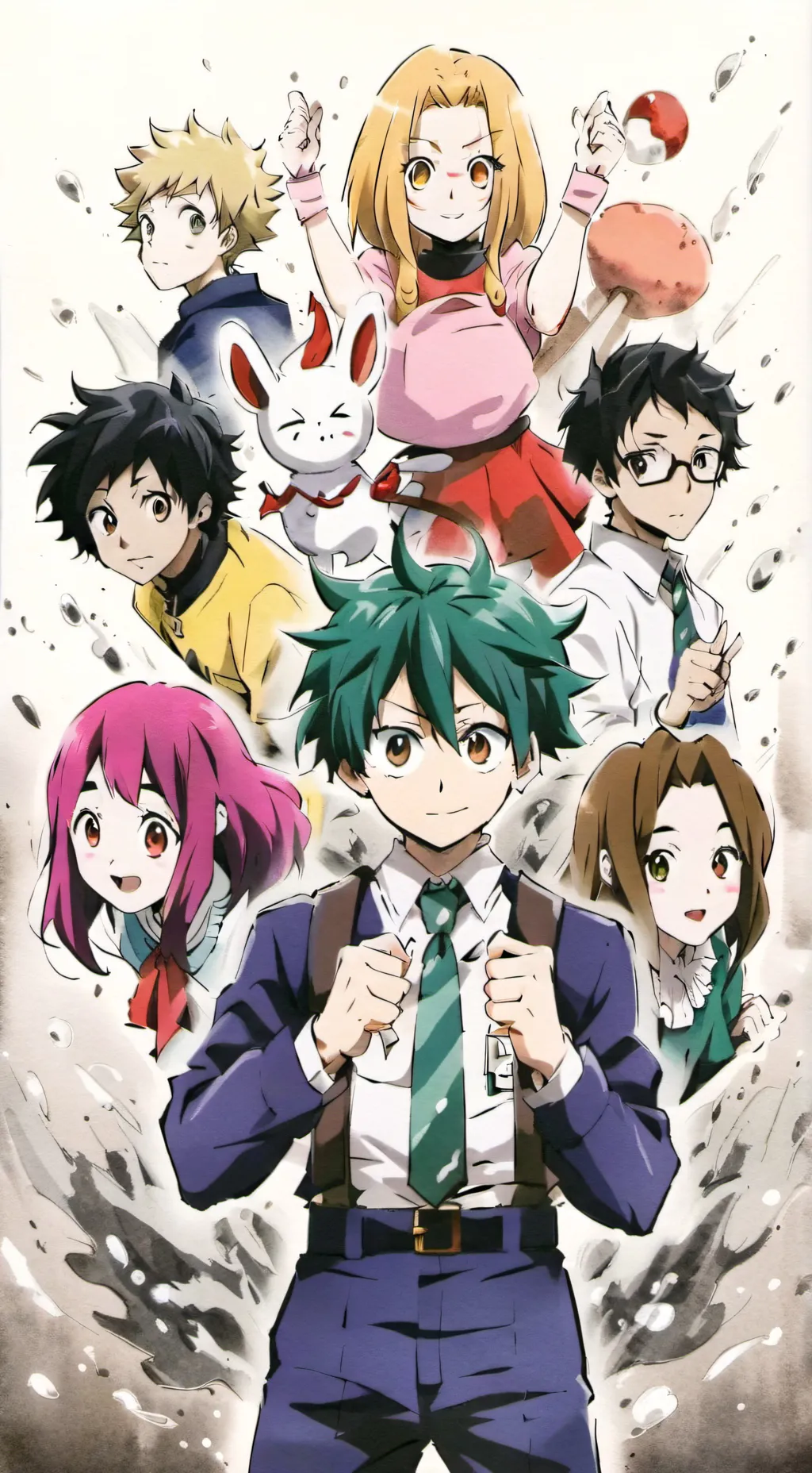 ai character: Mha 🔥~spicy~🔥 background