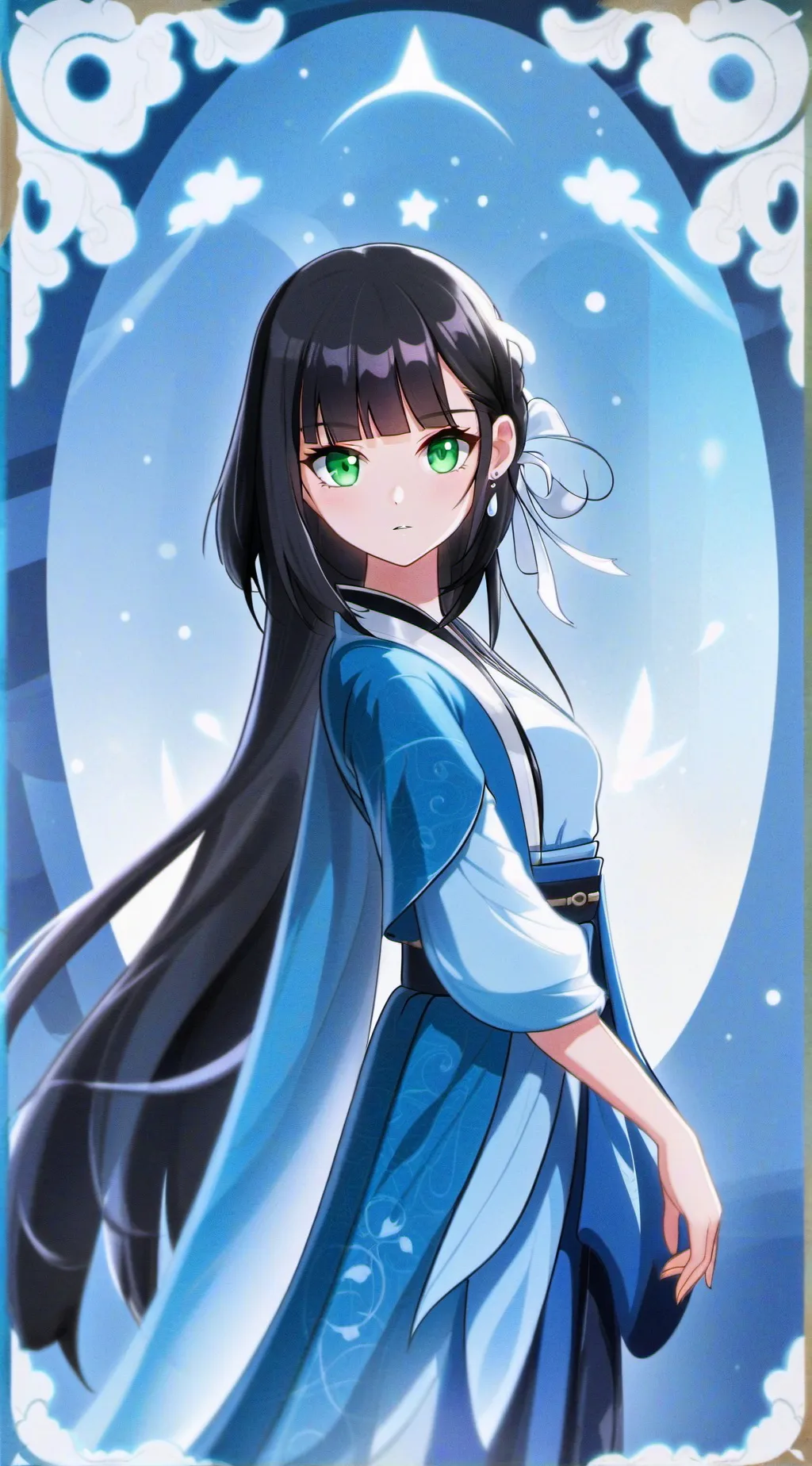 ai character: maki background