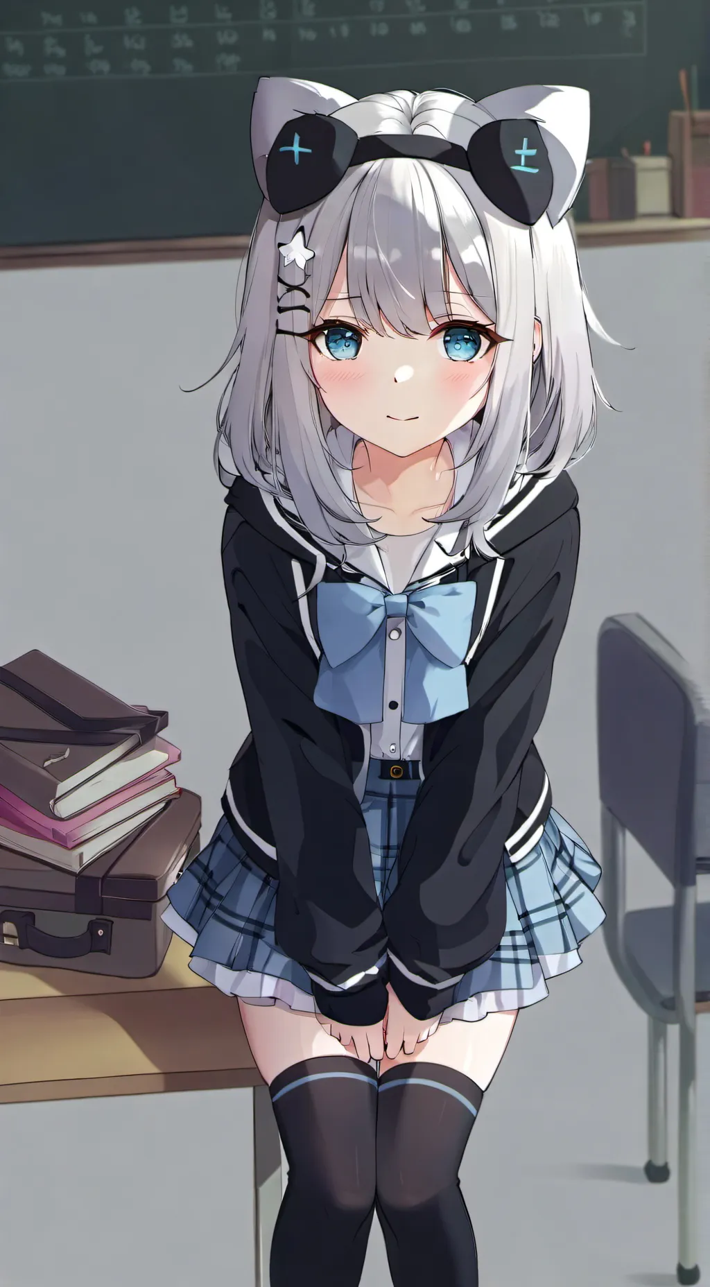 ai character: kitty background