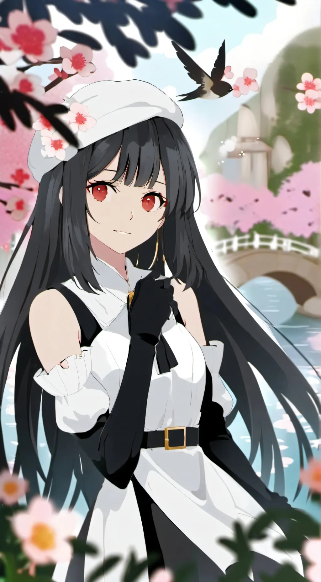 ai character: Lily background