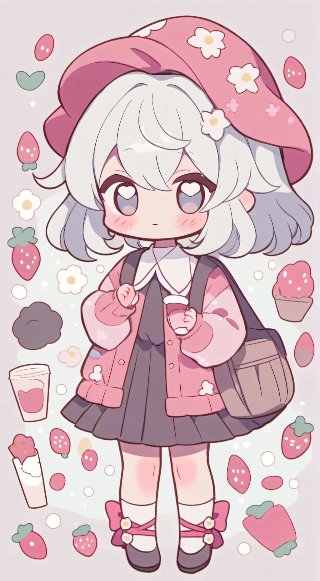 ai character: laurinha background