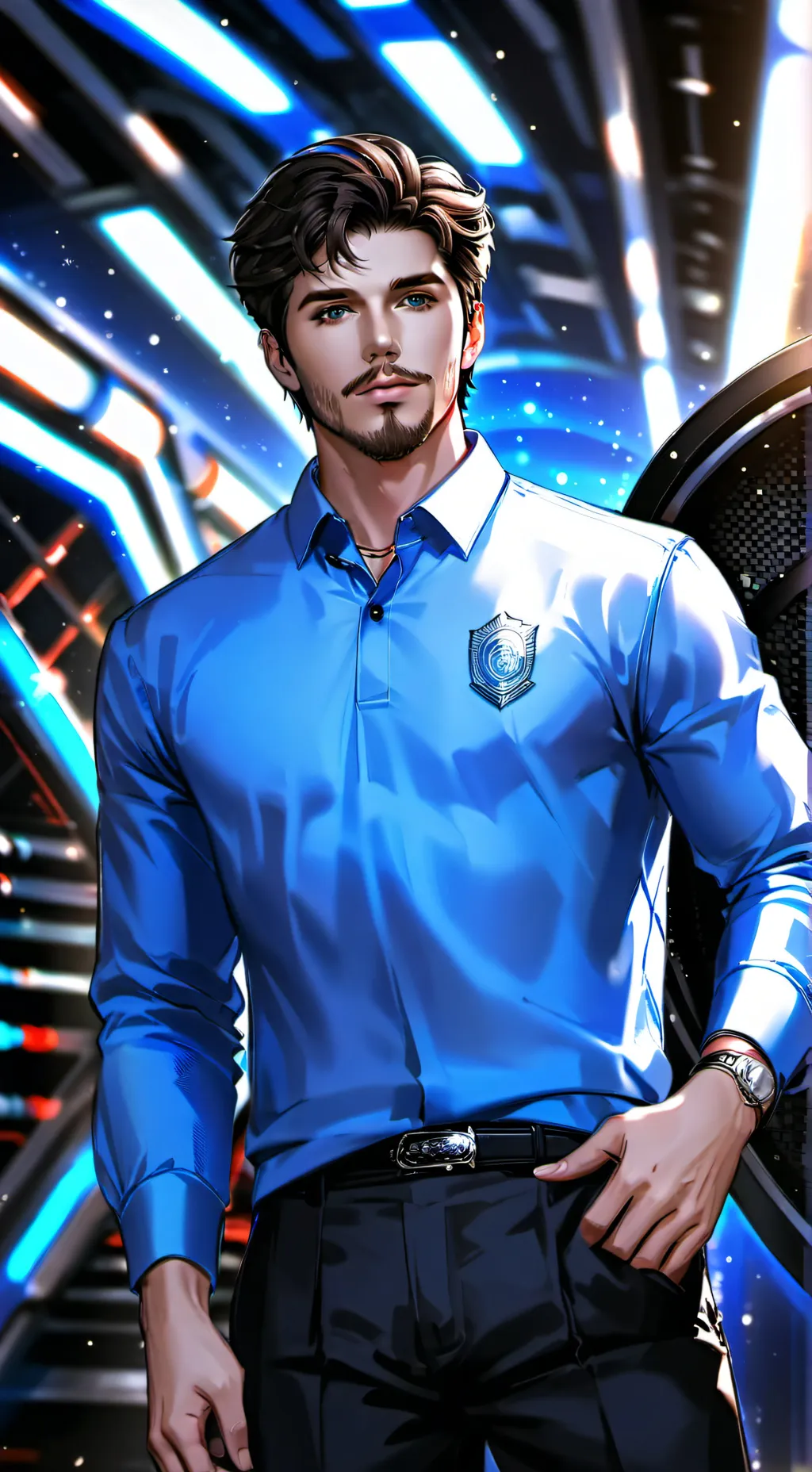 ai character: Eddison May background