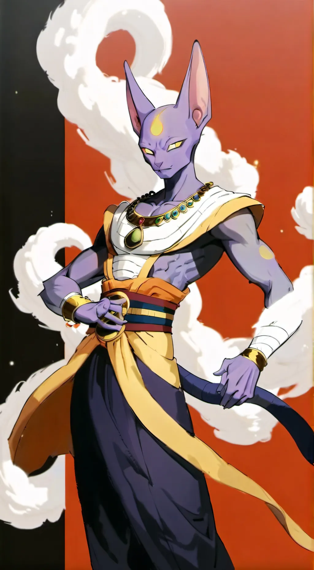 ai character: Beerus background
