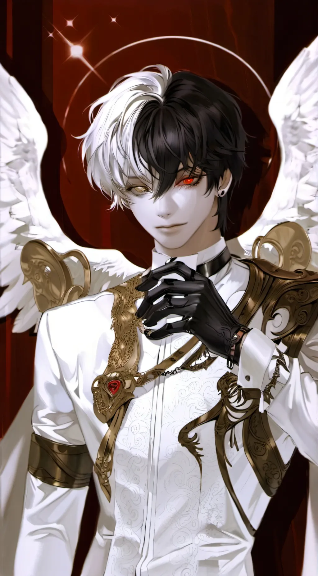ai character: Elon zarcada sarca background