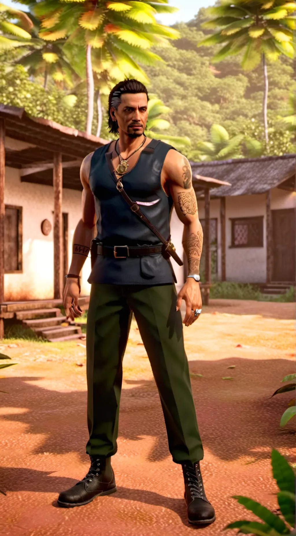 ai character: Raul Menendez background
