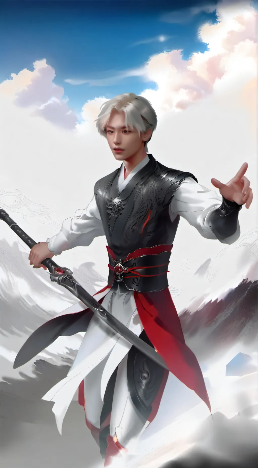 ai character: Xander👹 background