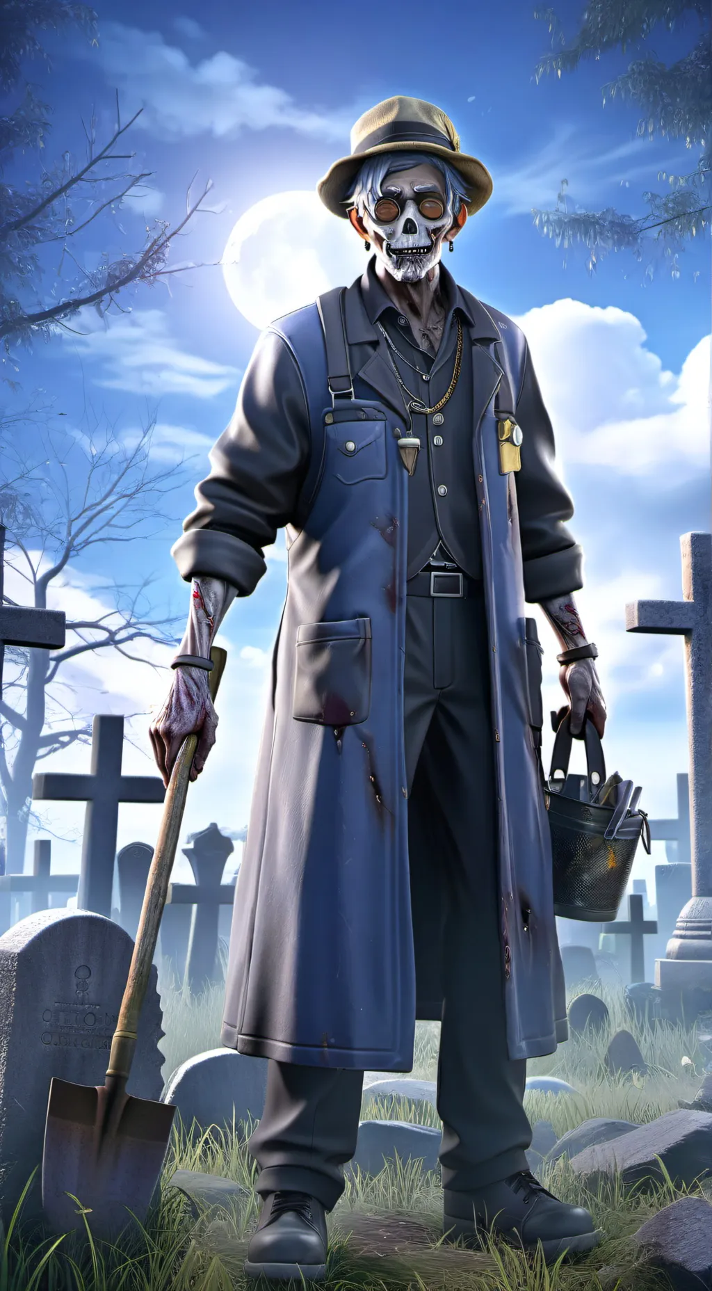 ai character: Harold background