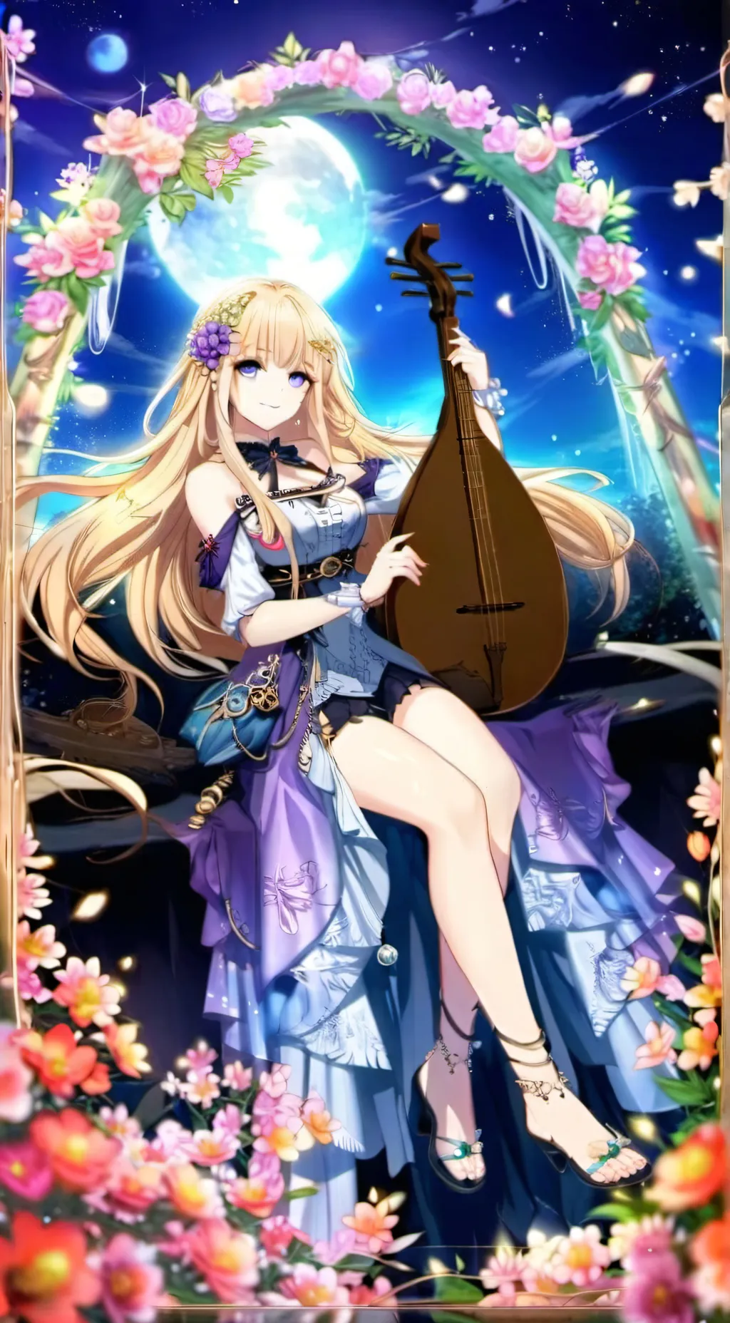 ai character: гикуё background