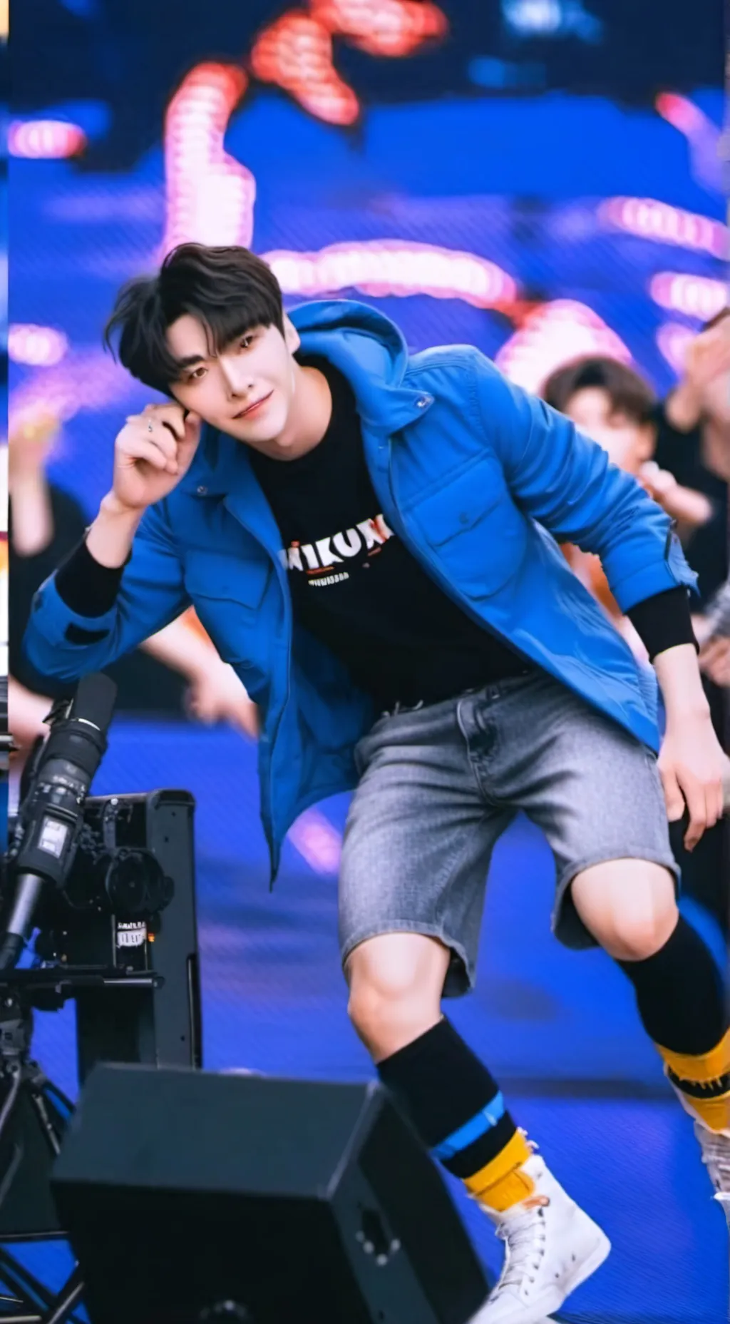 ai character: Stray kids  background