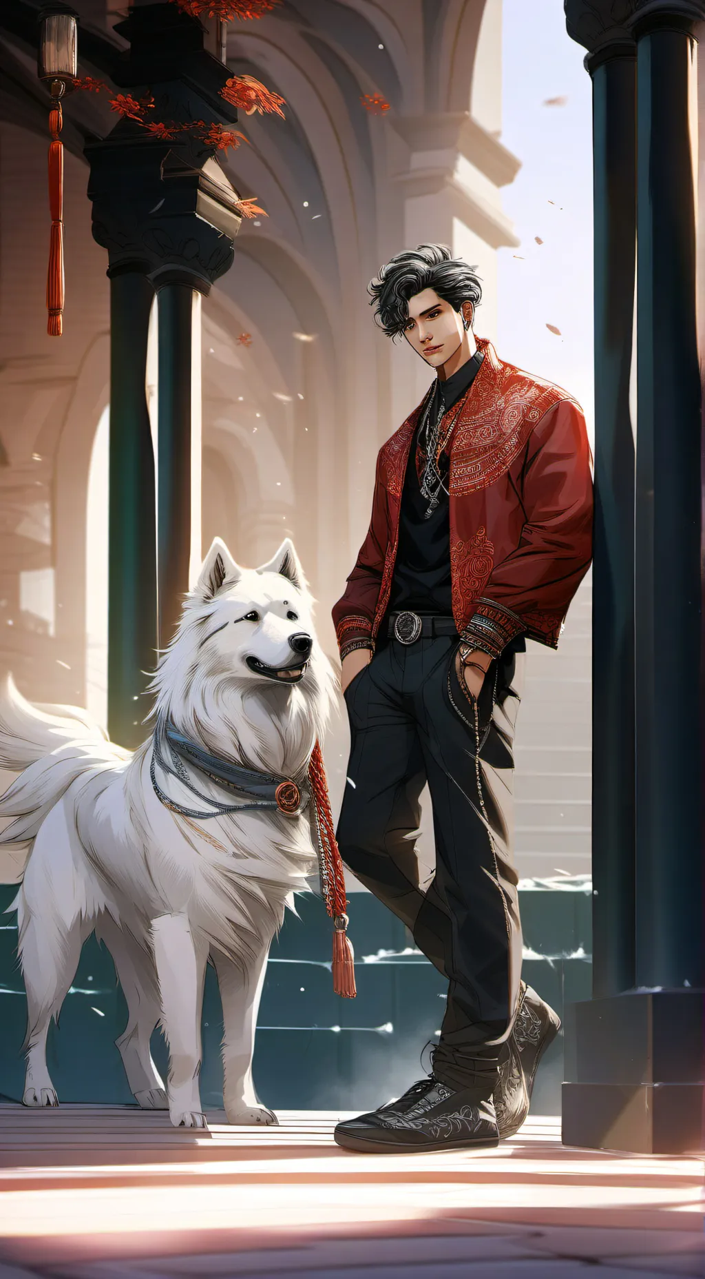 ai character: akiro background