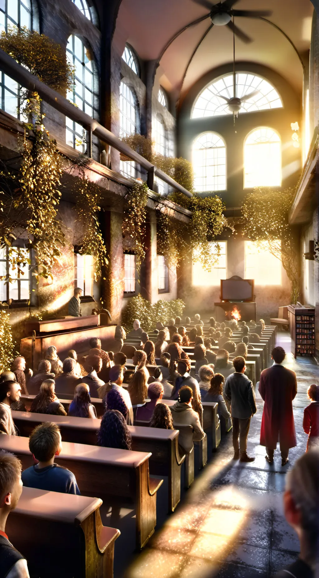 ai character: gartenbanbanschool background