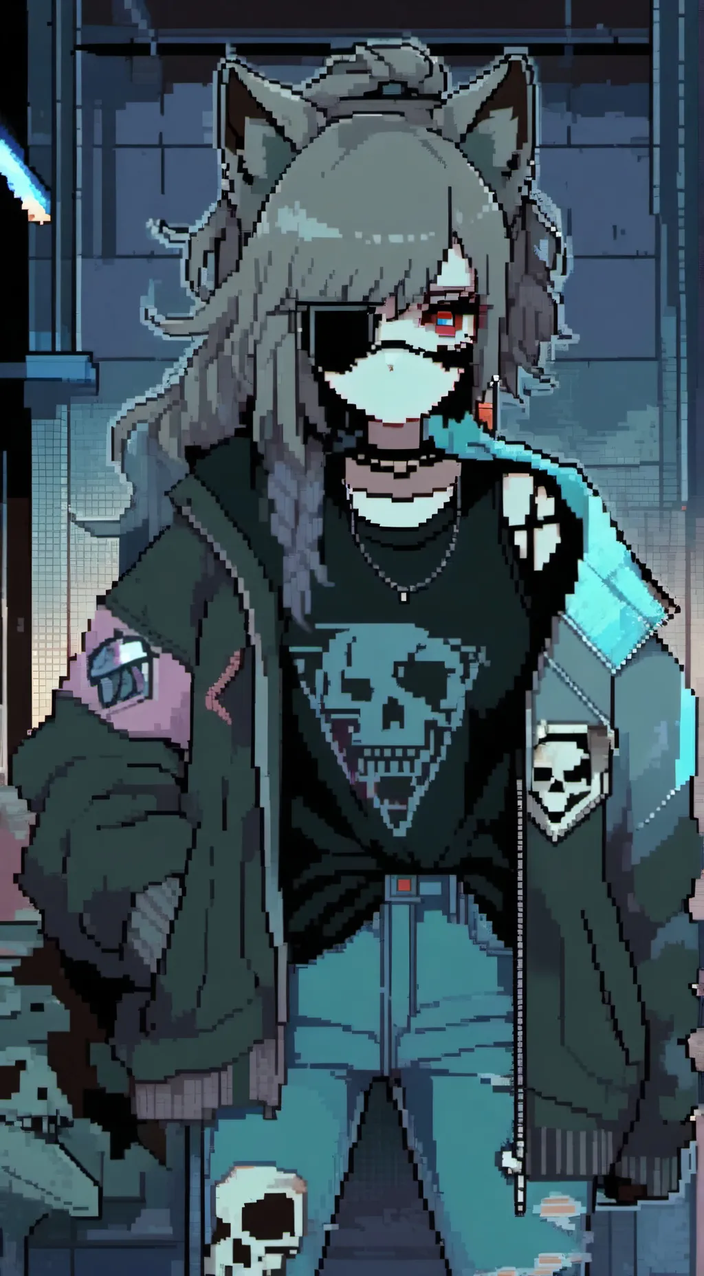 ai character: Hunter  background
