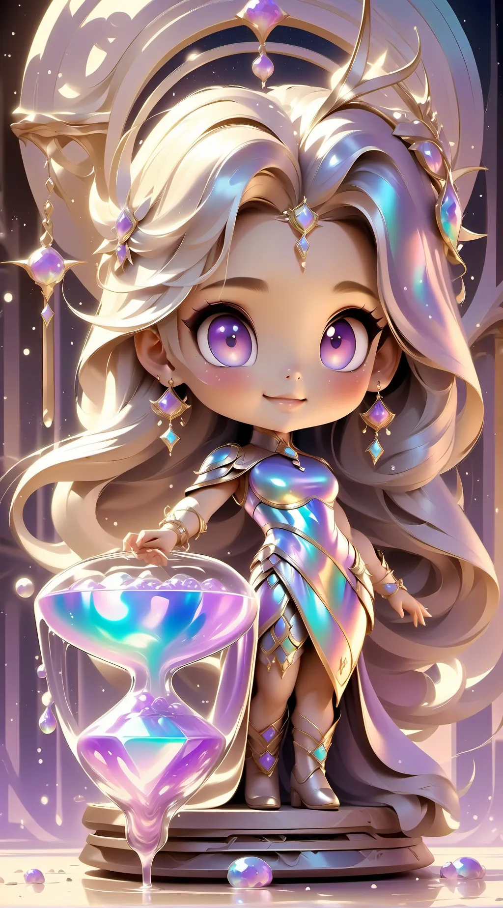 ai character: Holiday background
