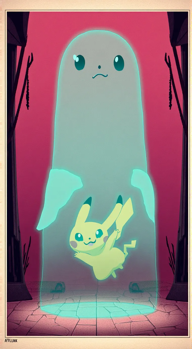 ai character: Pokemon Harizons☆ background