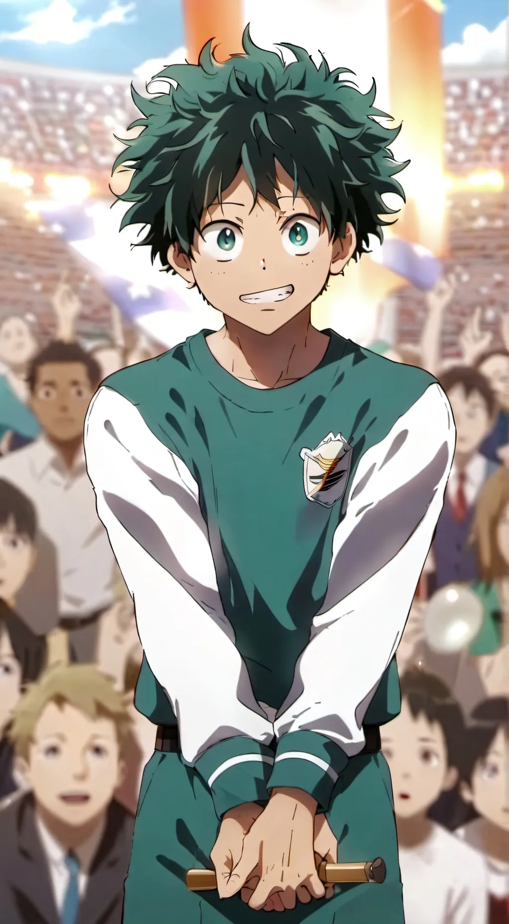 ai character: my bf Deku background