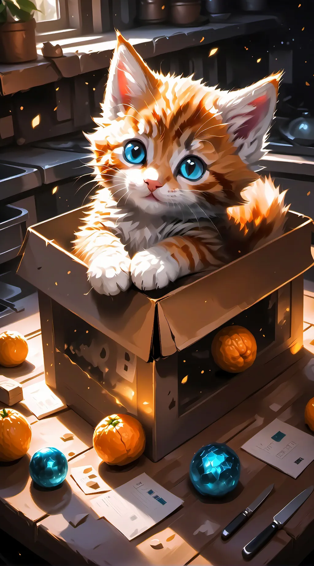 ai character: Fluffernutter background