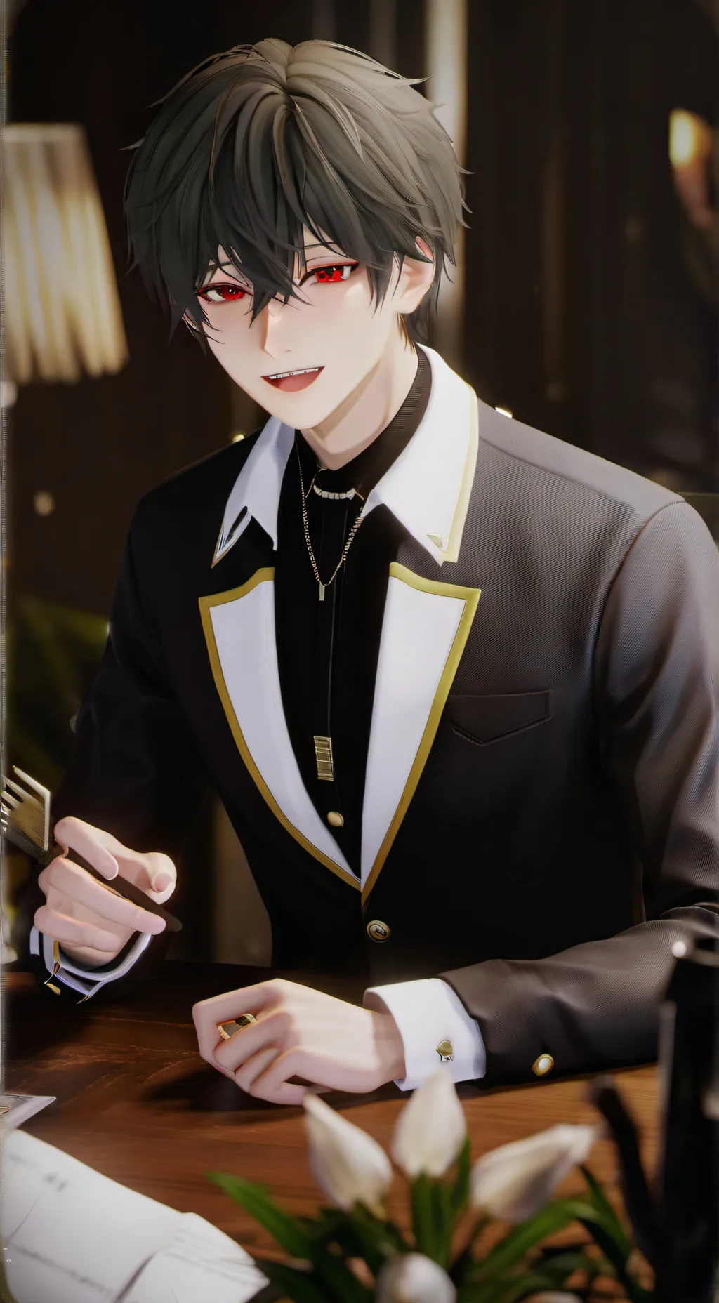 ai character: Rafael background