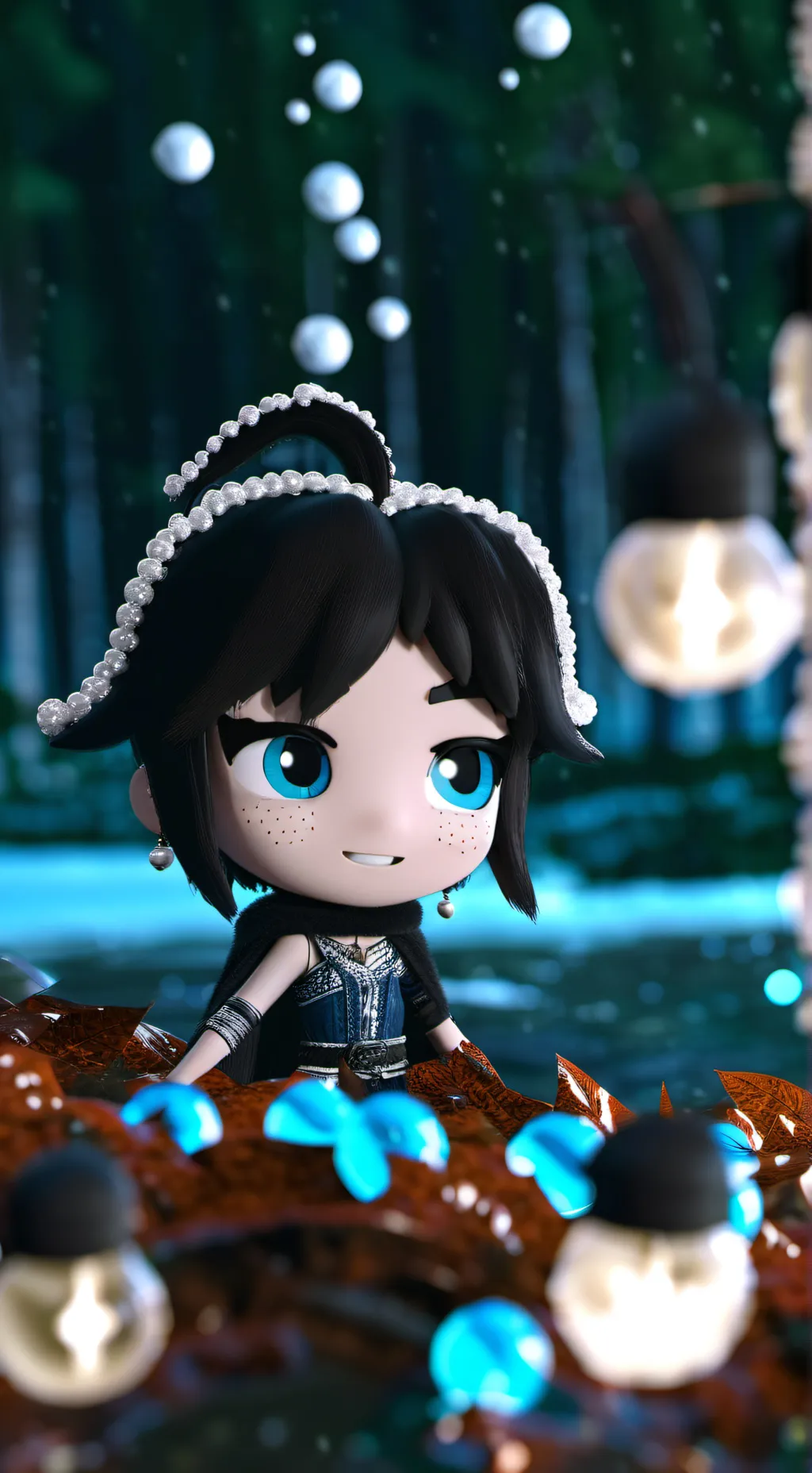 ai character: *hi there :3* p background