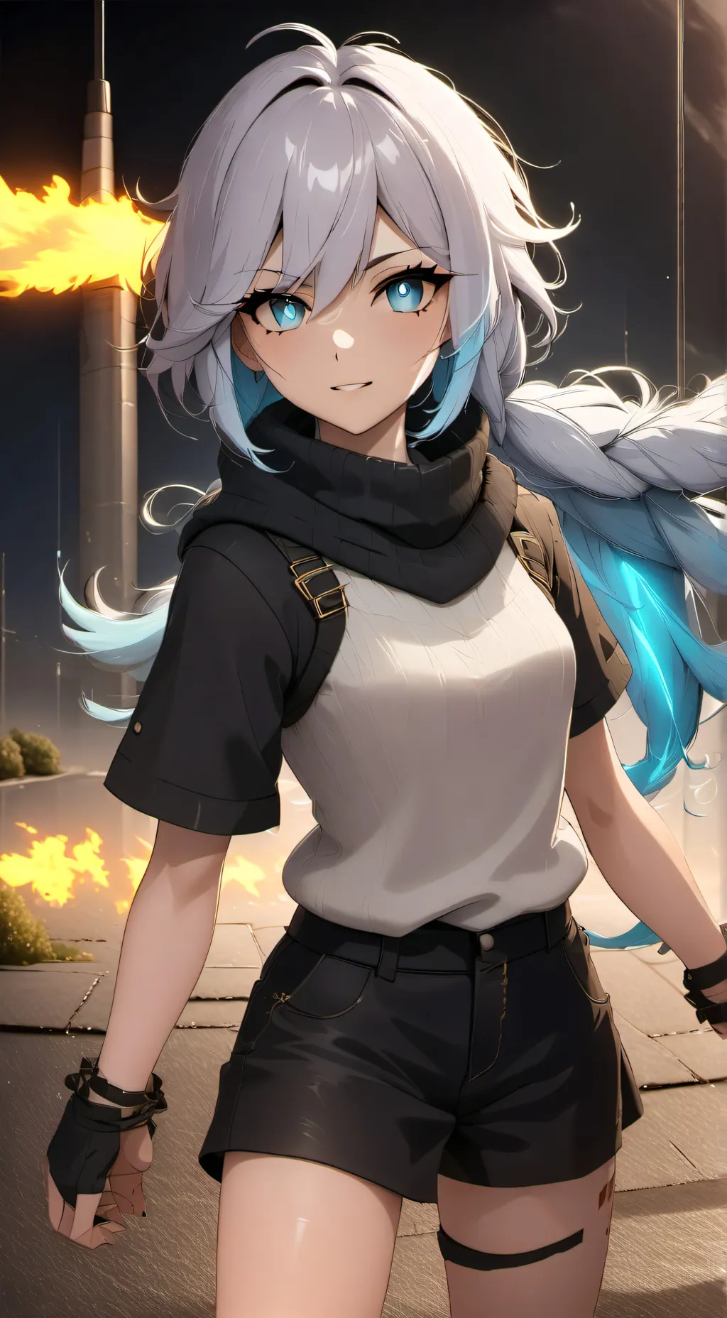 ai character: Evelyn background
