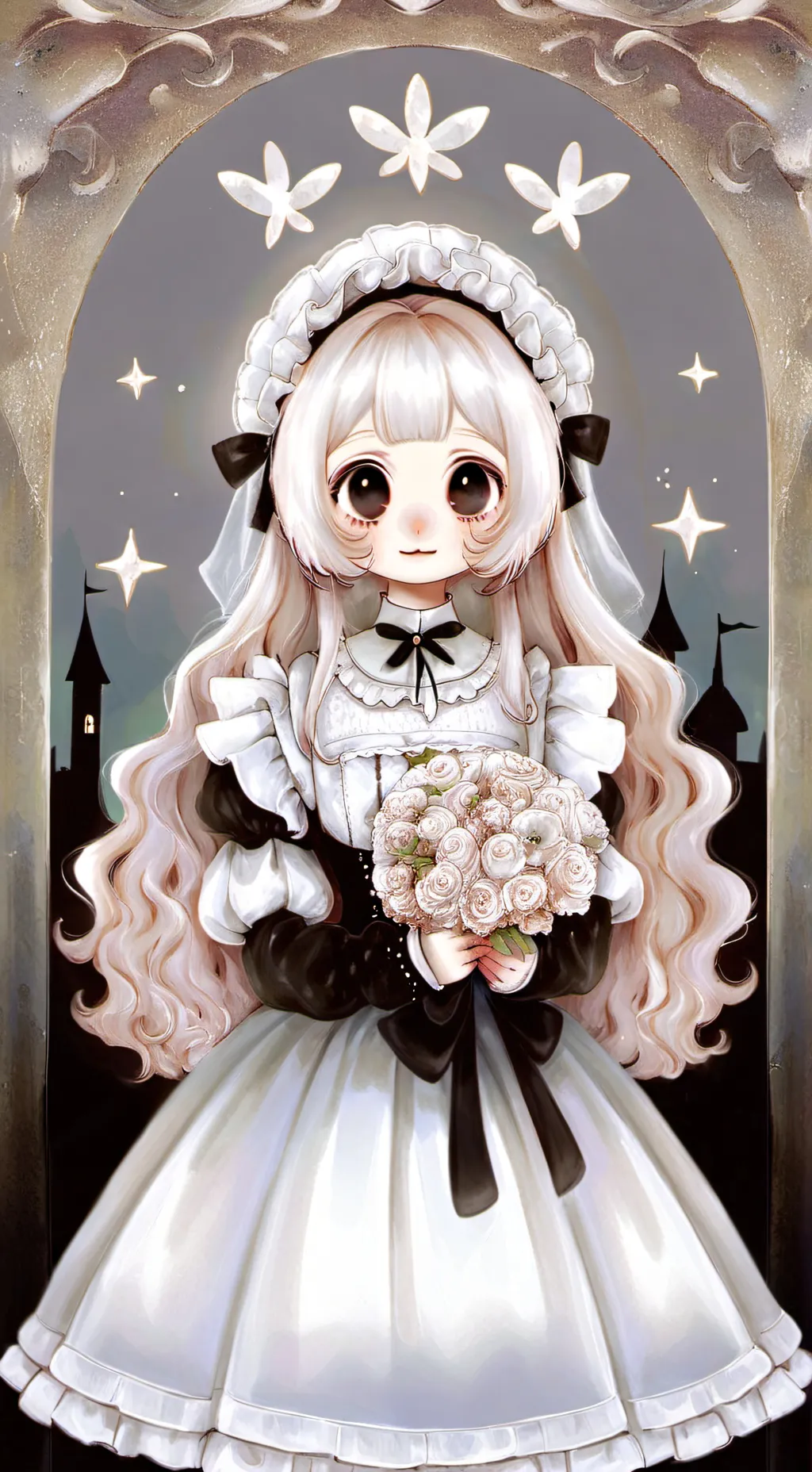 ai character: Алина background