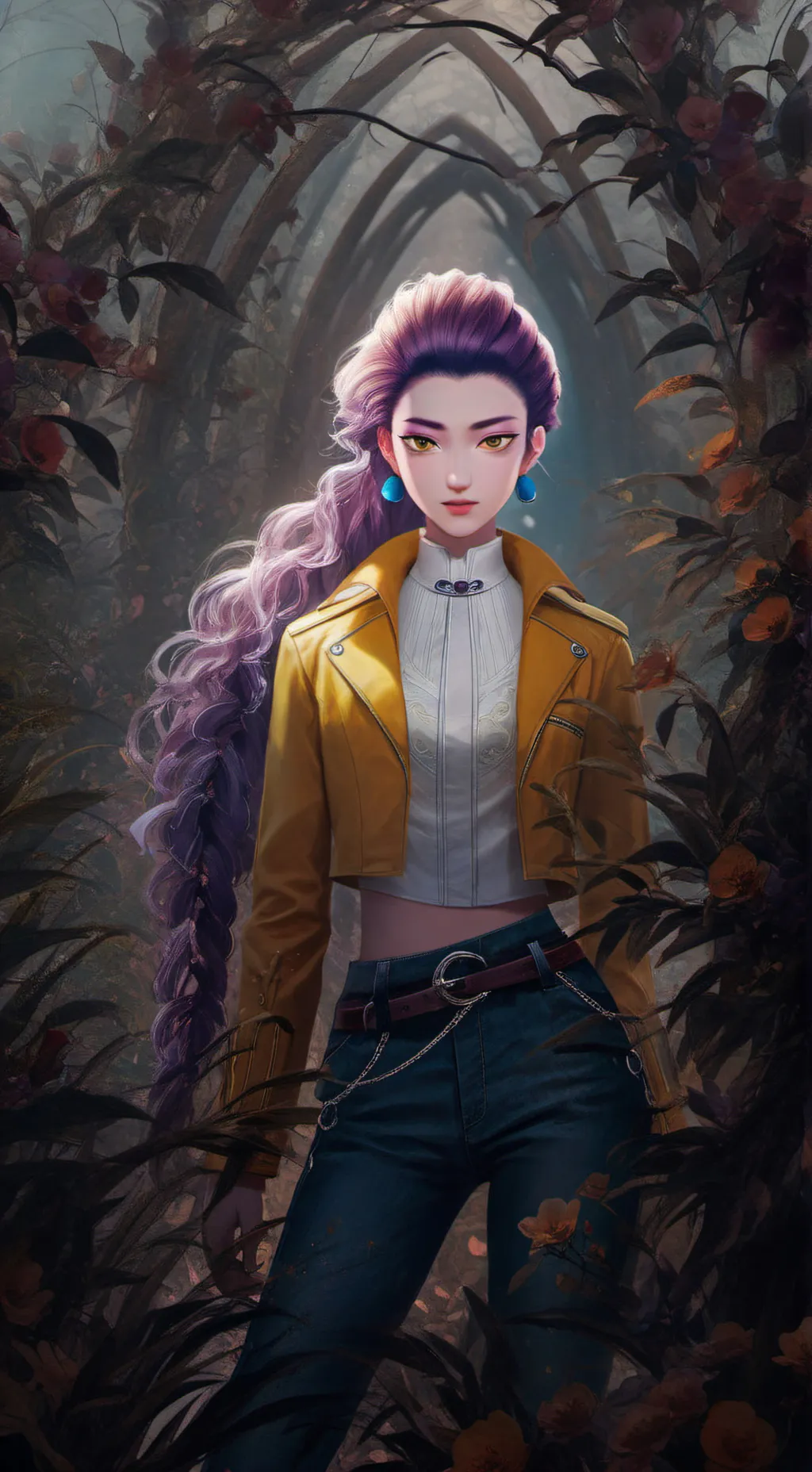 ai character: Kpop Demon Hunters background